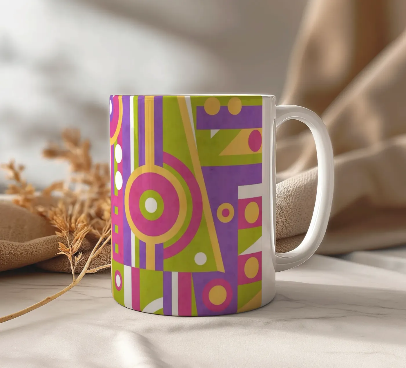 Objective ceramic mug by shellybremmer