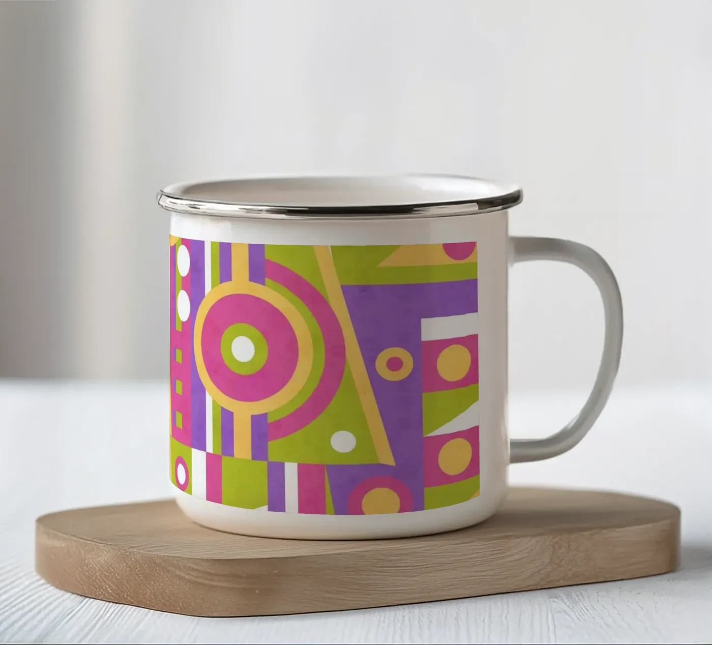 Objective enamel mug by shellybremmer