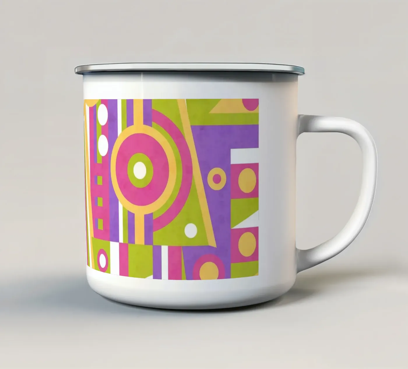Objective enamel mug by shellybremmer