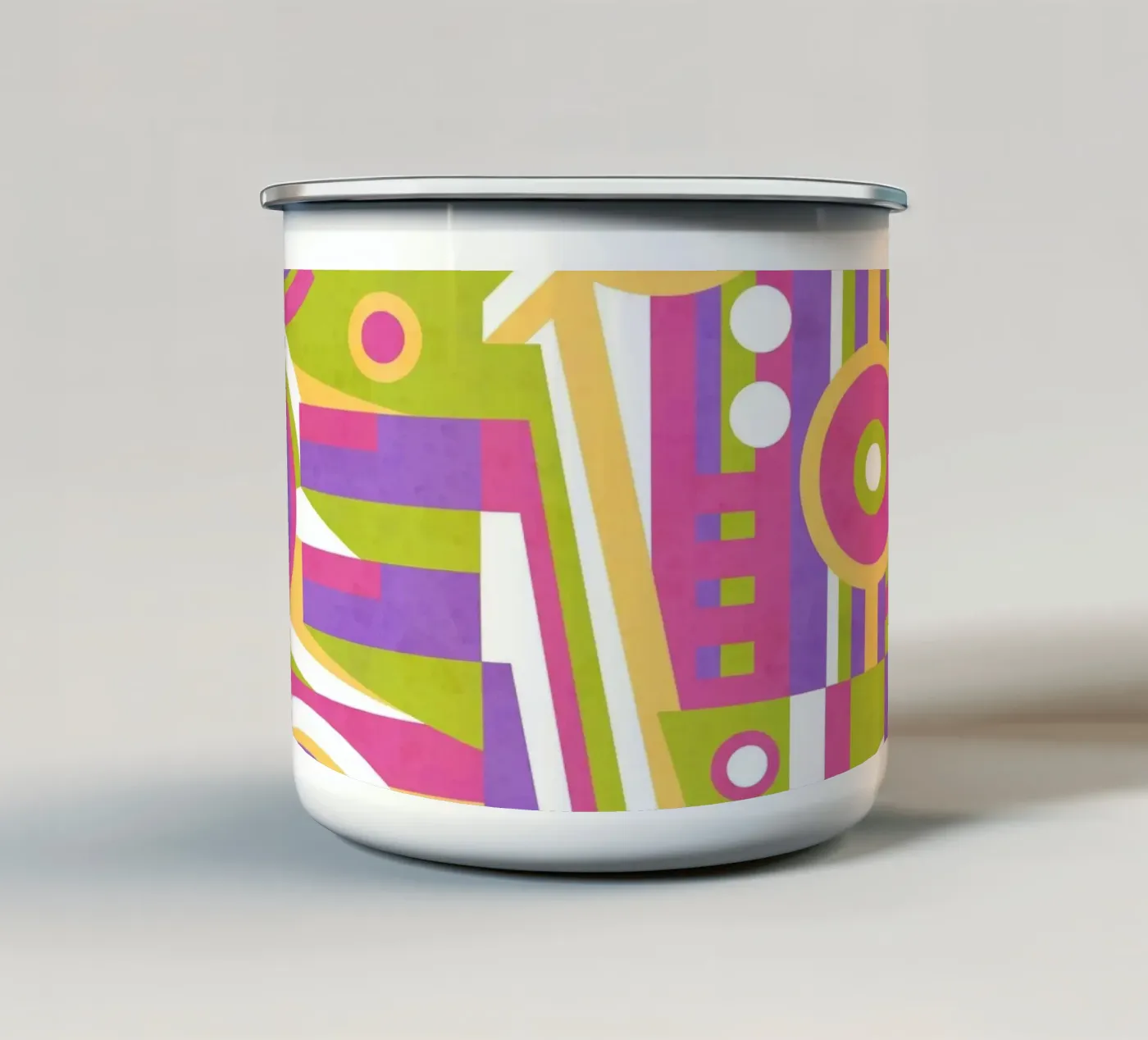 Objective enamel mug by shellybremmer