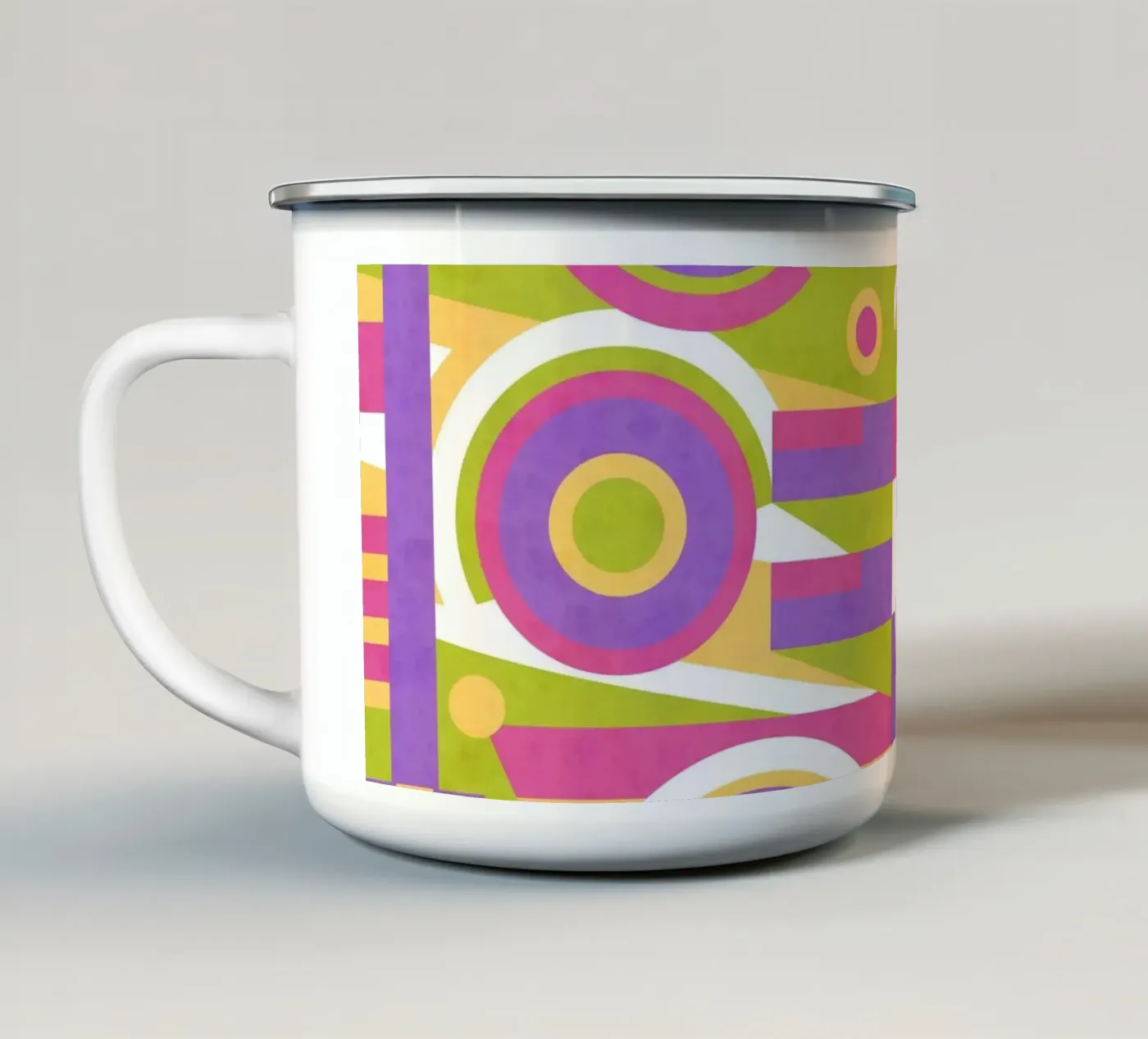 Objective enamel mug by shellybremmer