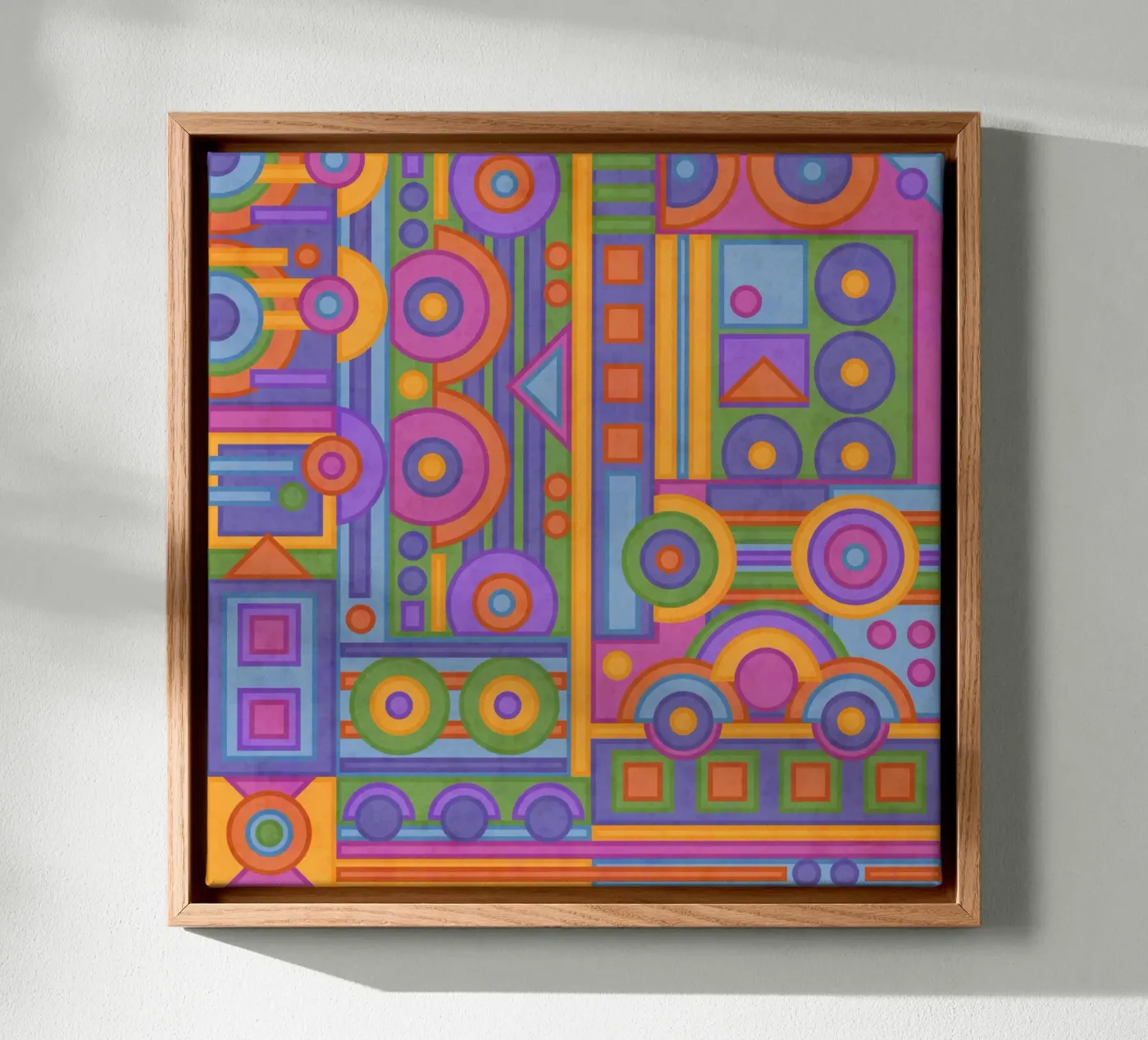 Wall canvas van shellybremmer