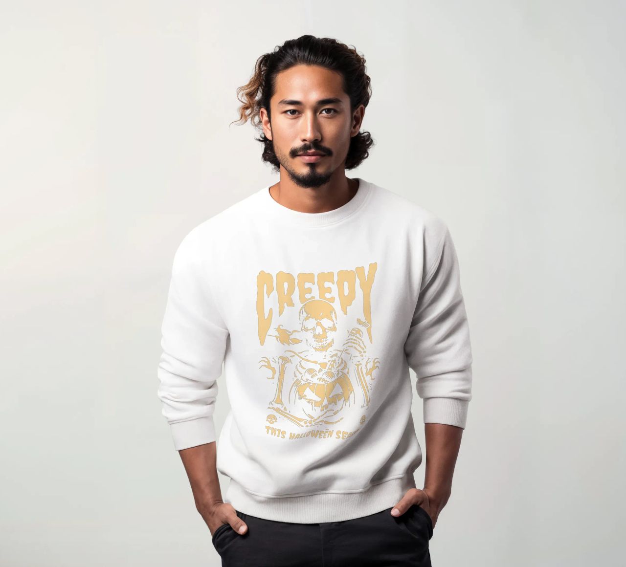 Espeluznante esta temporada de Hallowen sudadera de Gunawan Rb