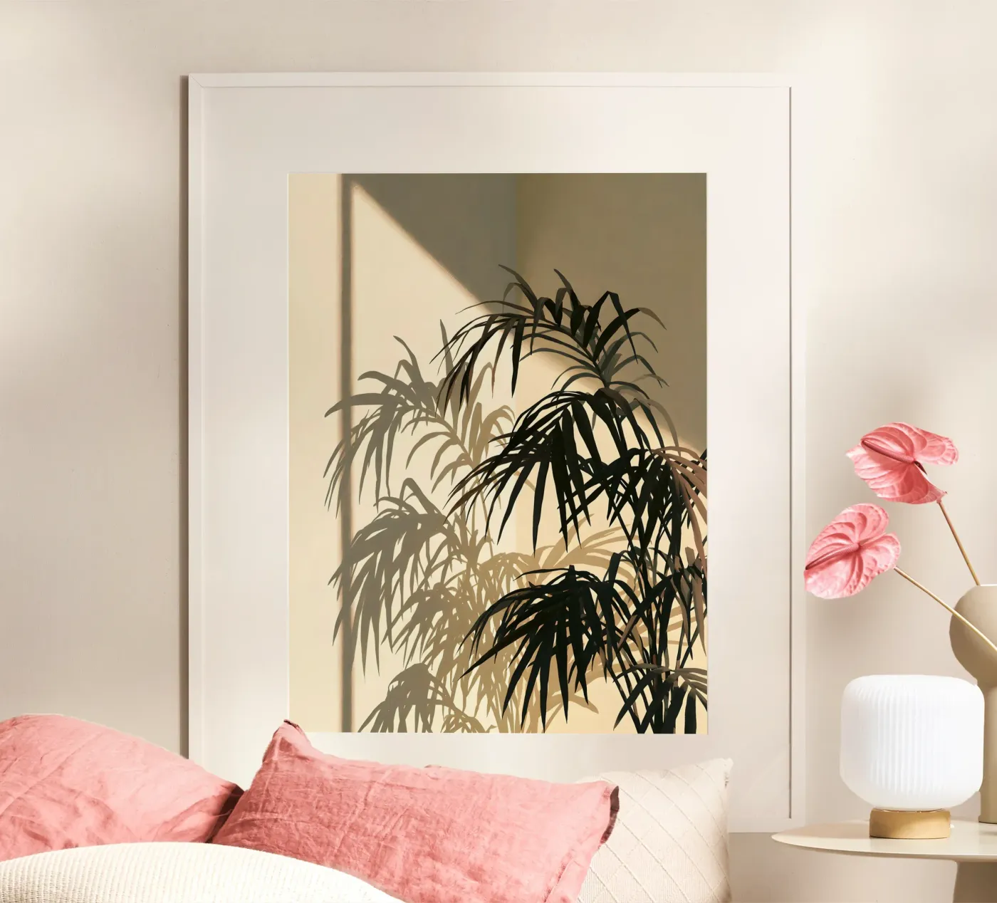 Palm Shadow Composition poster by michi