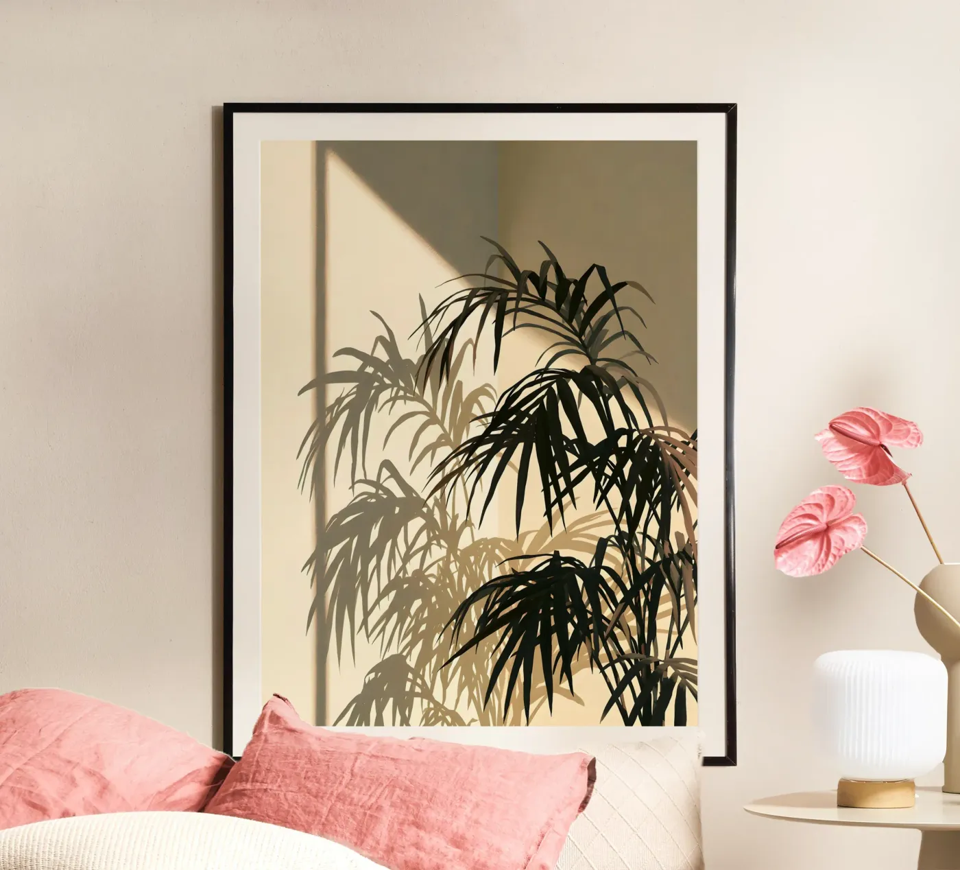 Palm Shadow Composition poster by michi