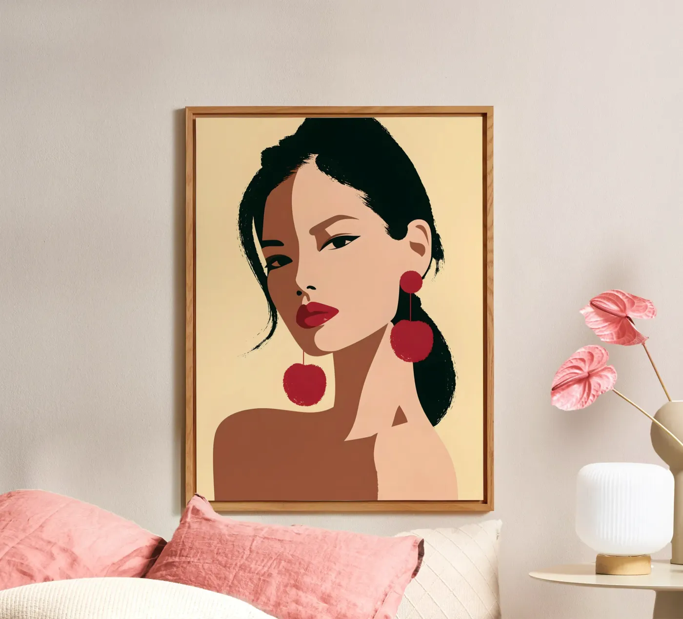 Cherry Statement Portrait forex plate by michi