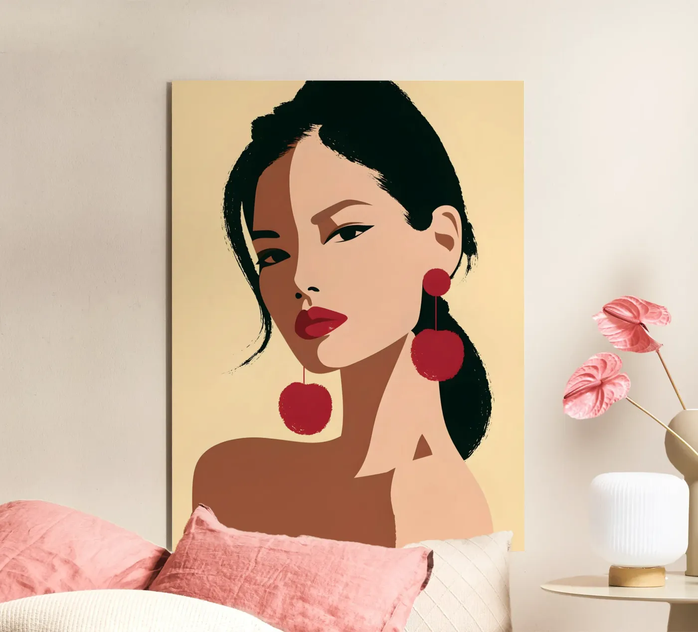 Cherry Statement Portrait forex plate by michi