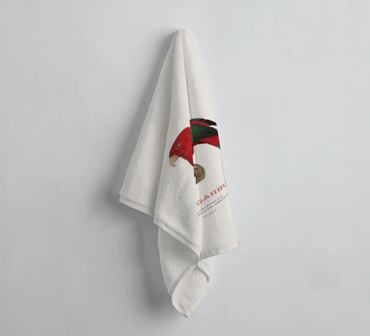 Schwätzerlori oder Lorius Garrulus Handtuch von Vintagrafica