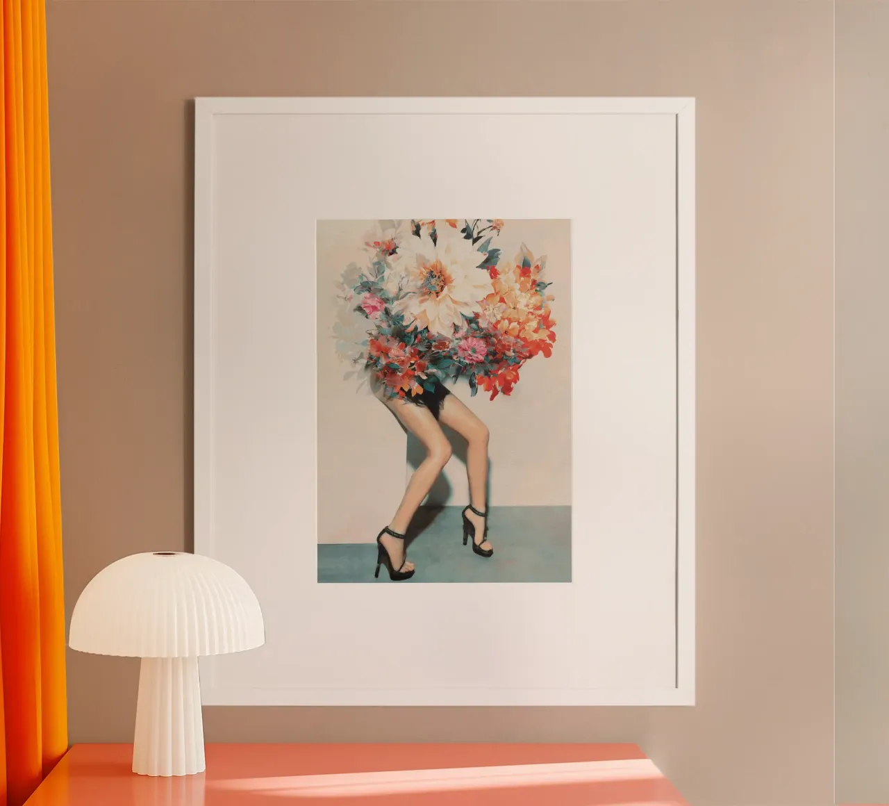 Blossom poster con telaio in plastica da dada22