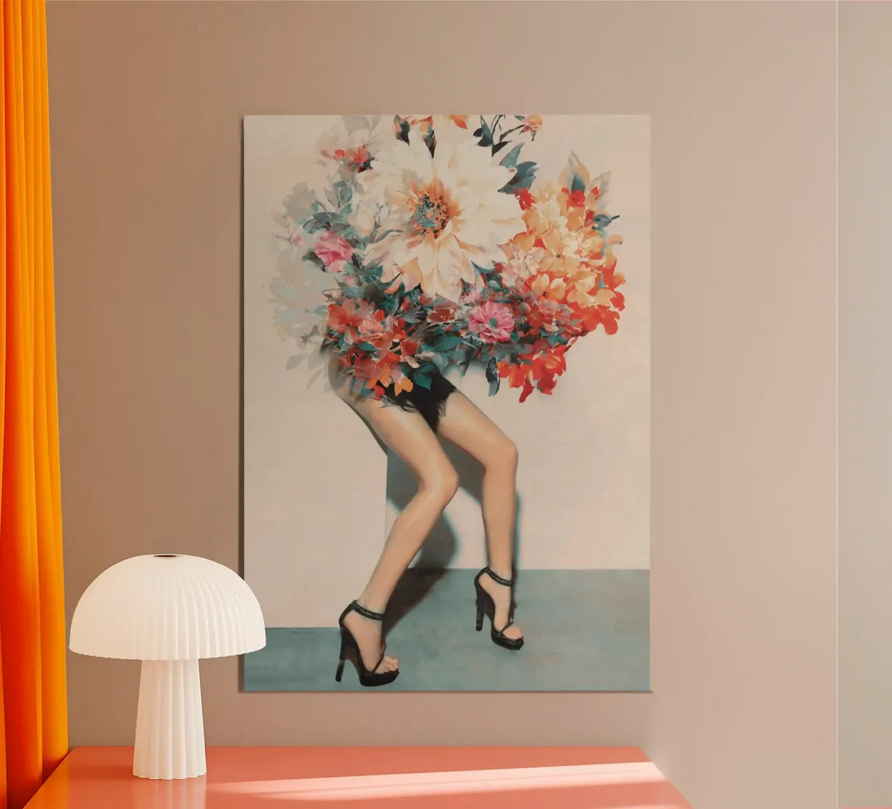 Blossom poster con telaio in plastica da dada22