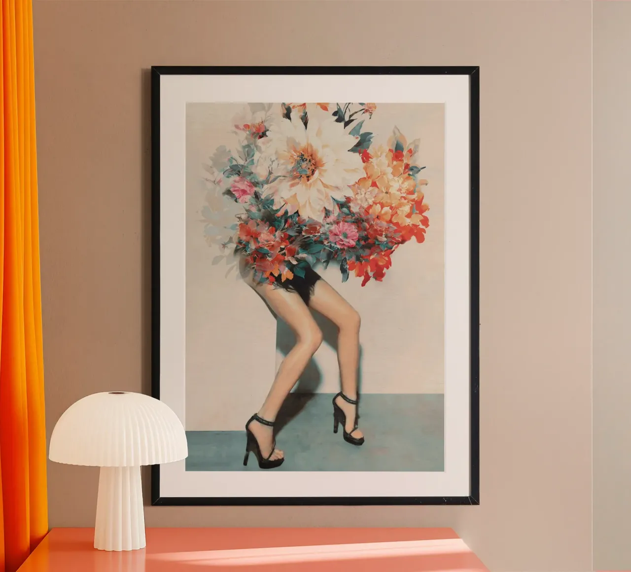 Blossom poster con telaio in plastica da dada22