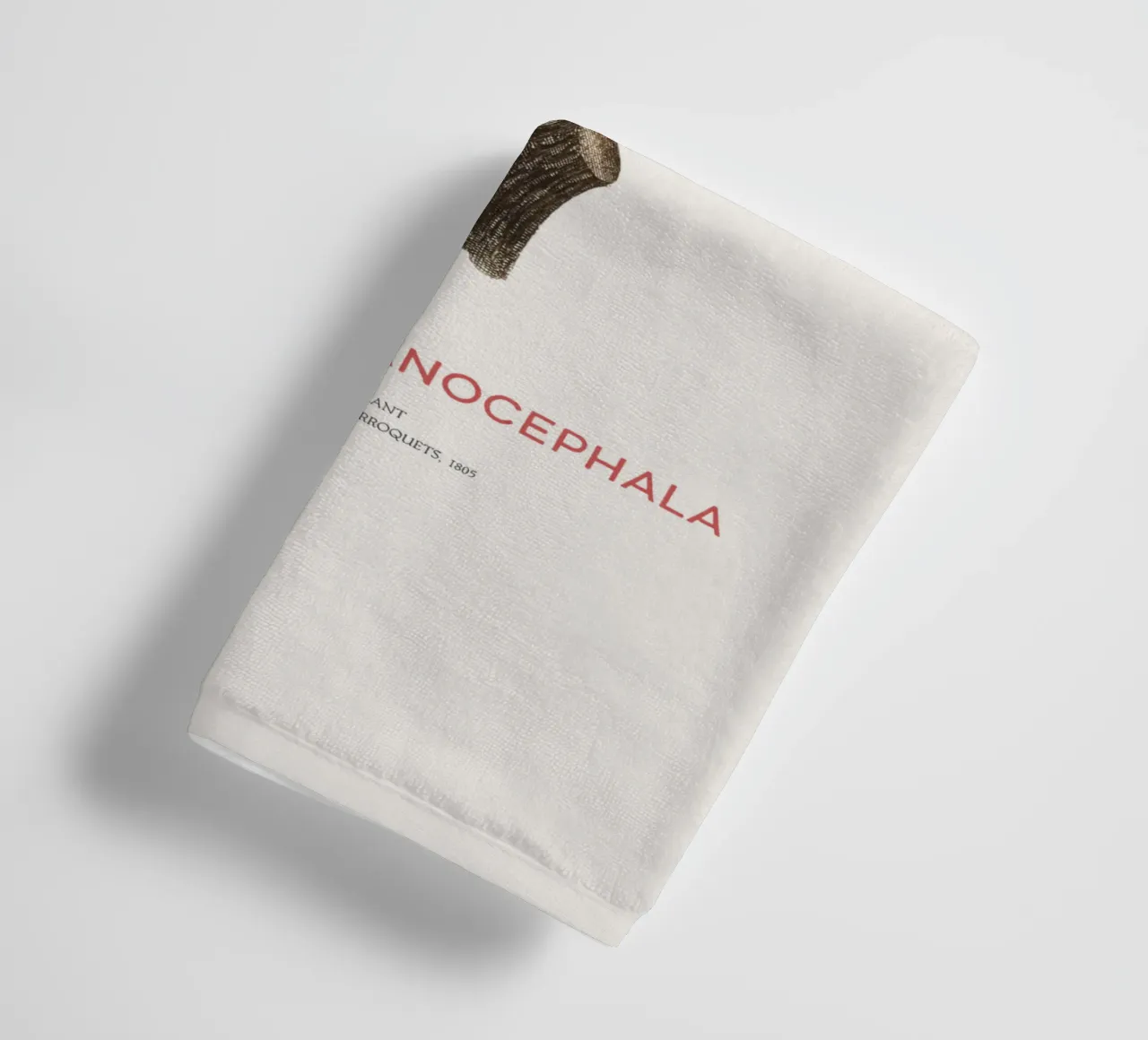 Pflaumenkopfsittich oder Psittacula Cyanocephala Handtuch von Vintagrafica