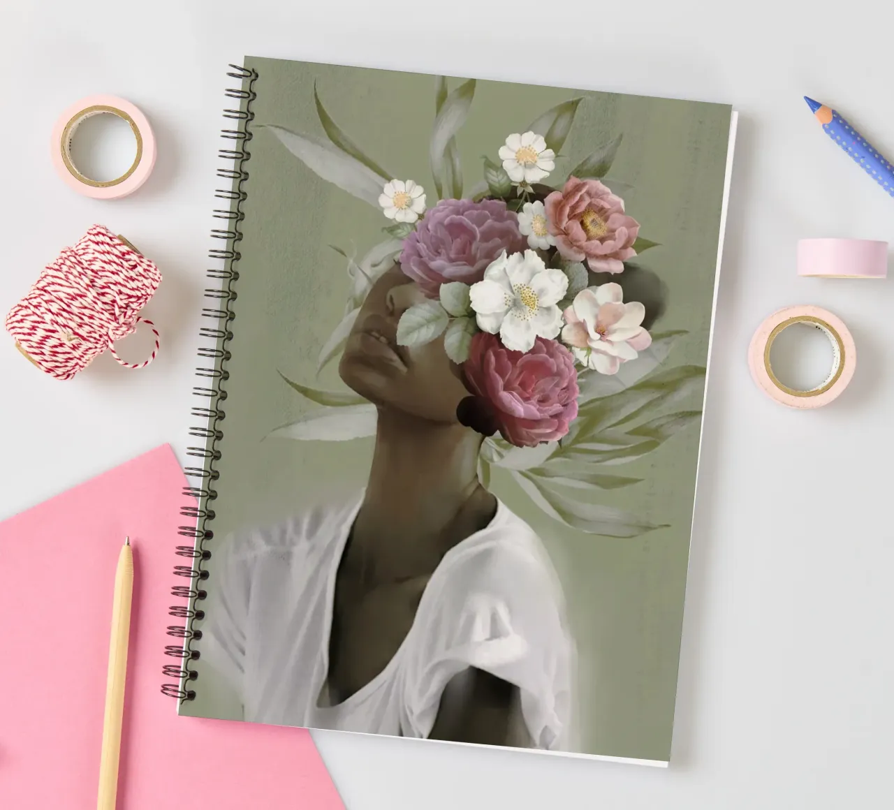 Bloom 9 spiral notebook by dada22