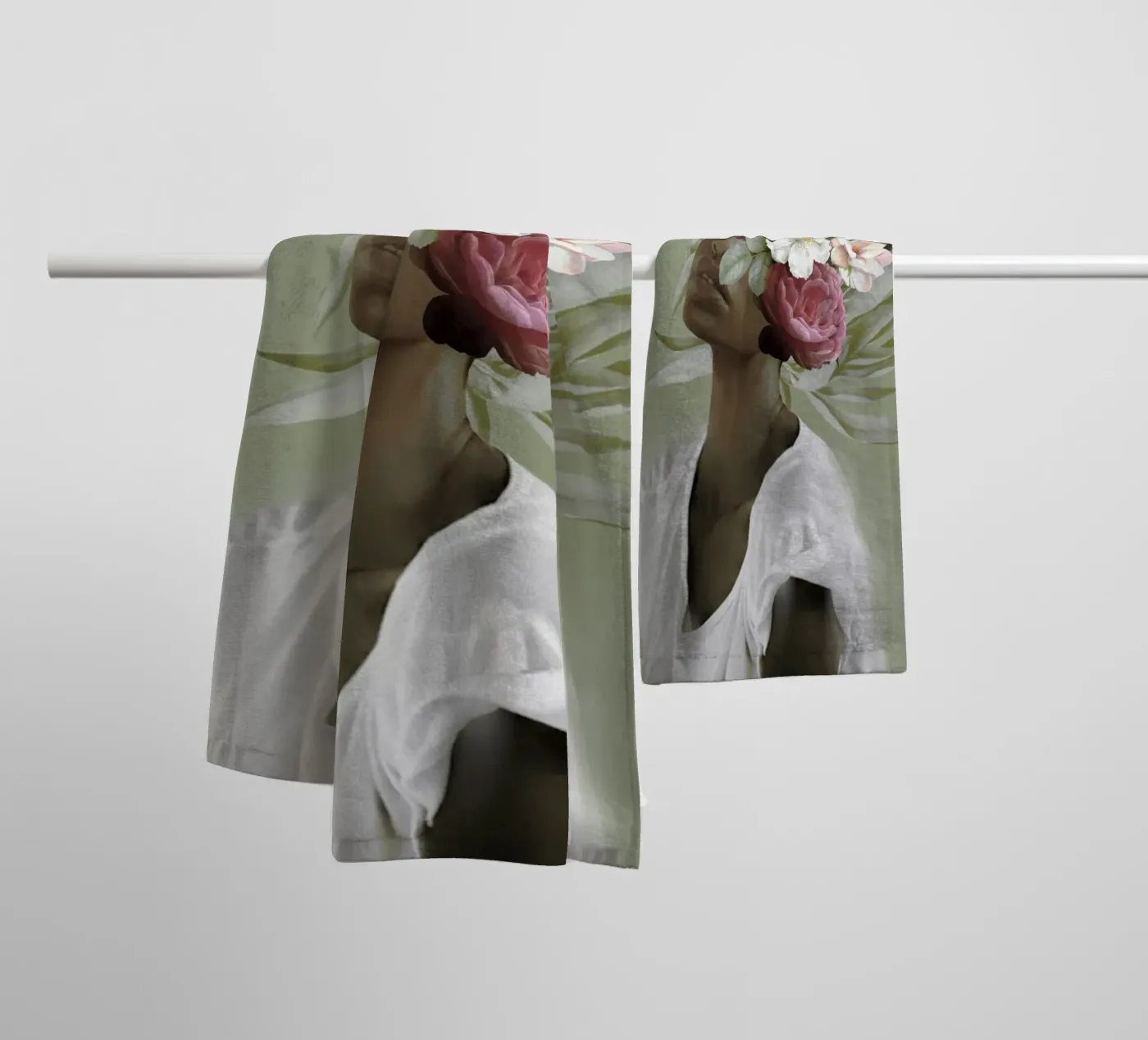 Bloom 9 badhanddoek van dada22