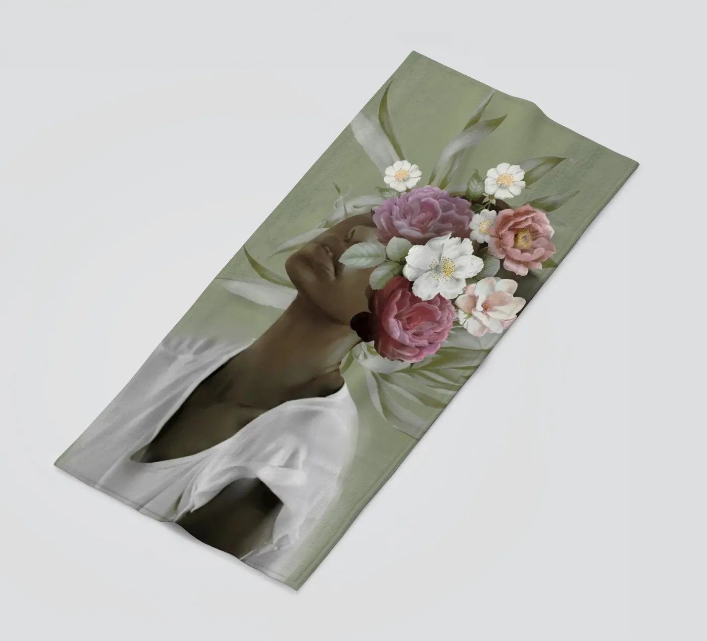 Bloom 9 strandhanddoek van dada22