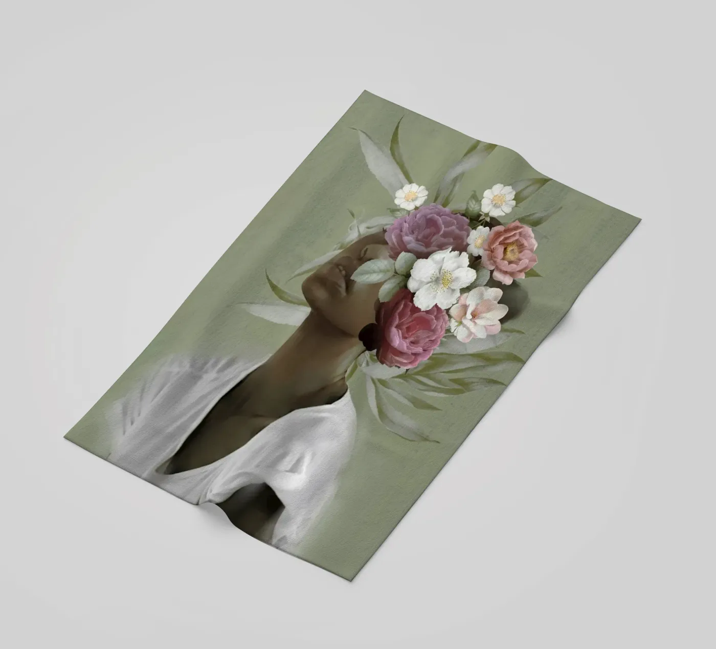 Bloom 9 strandhanddoek van dada22