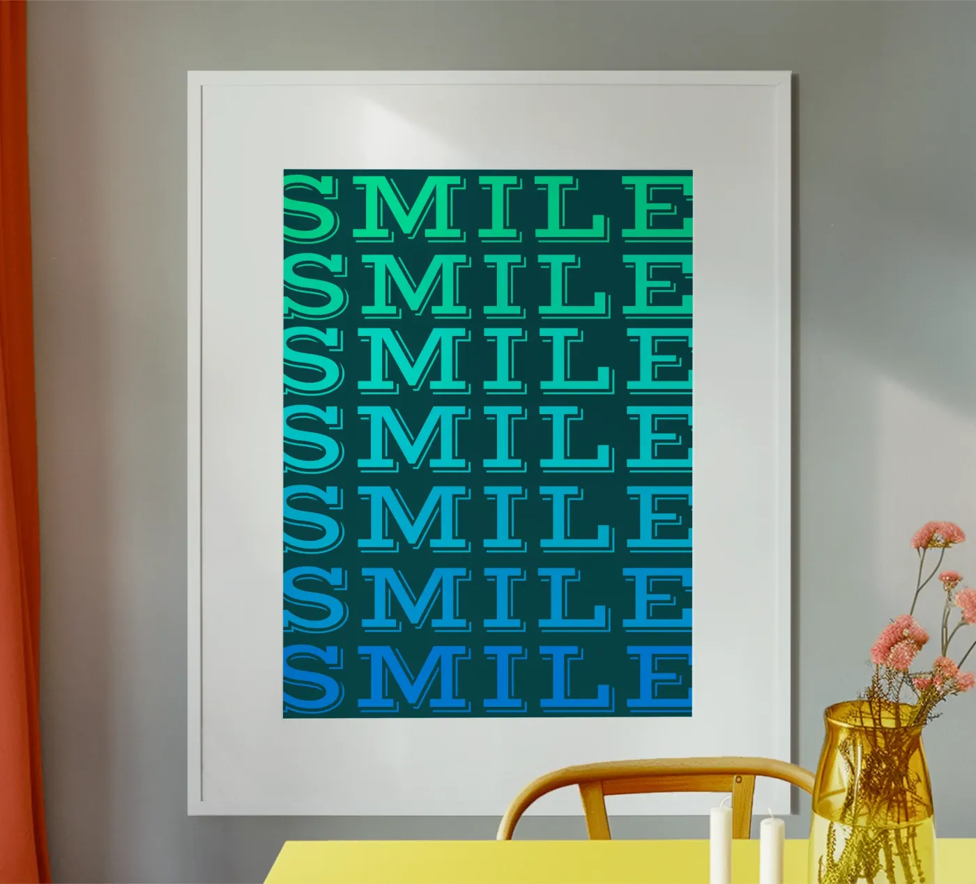 SMILE poster da HI! there