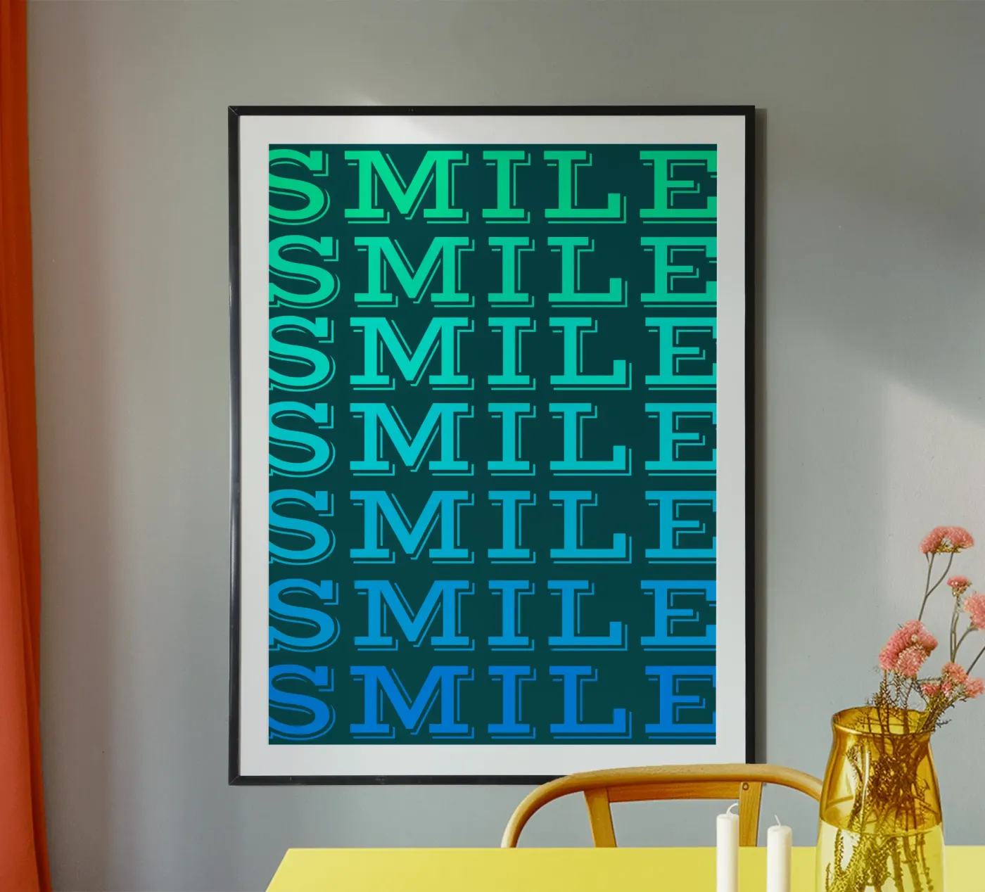 SMILE poster da HI! there