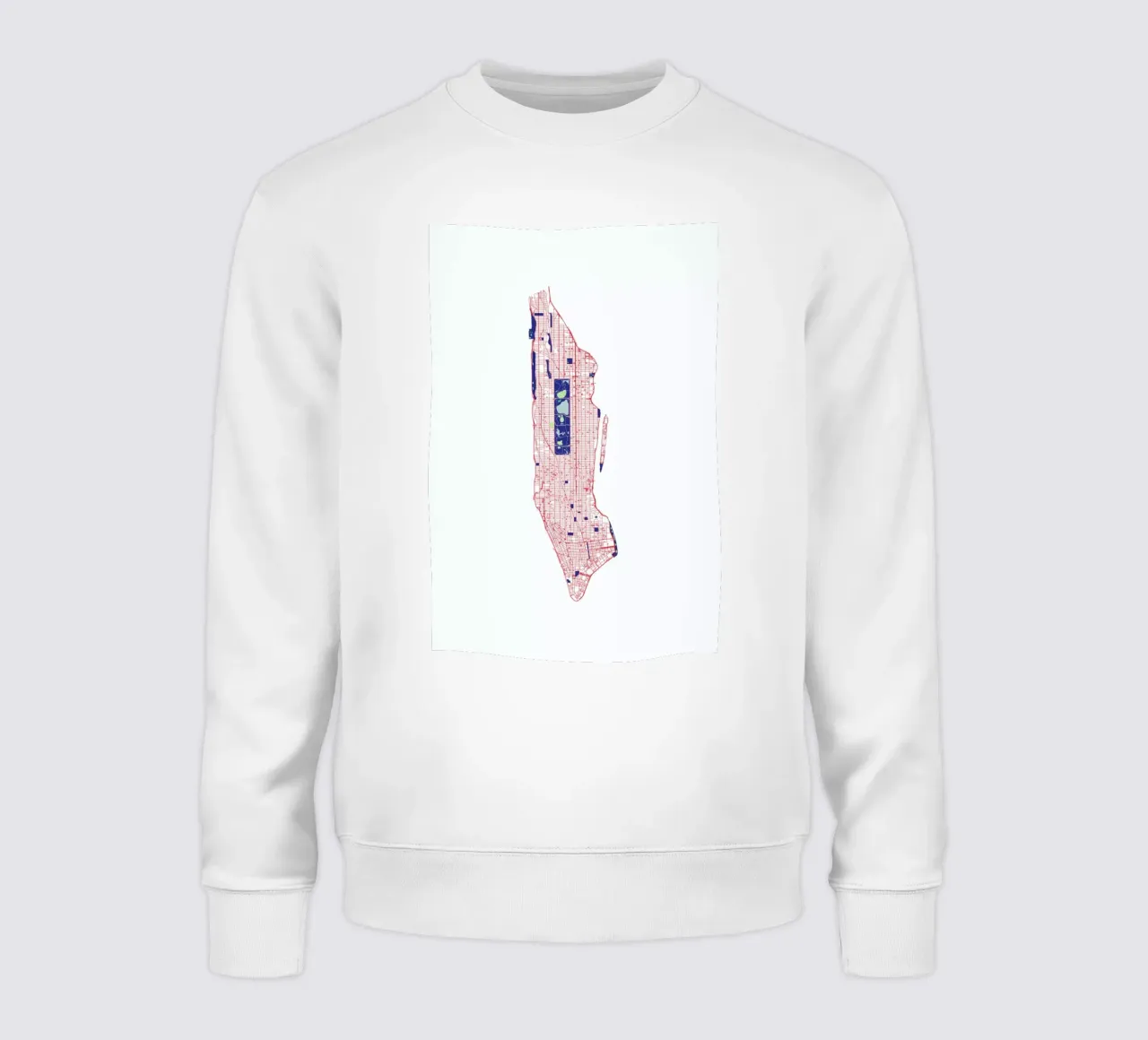 Manhattan Grid felpa da Mattygug