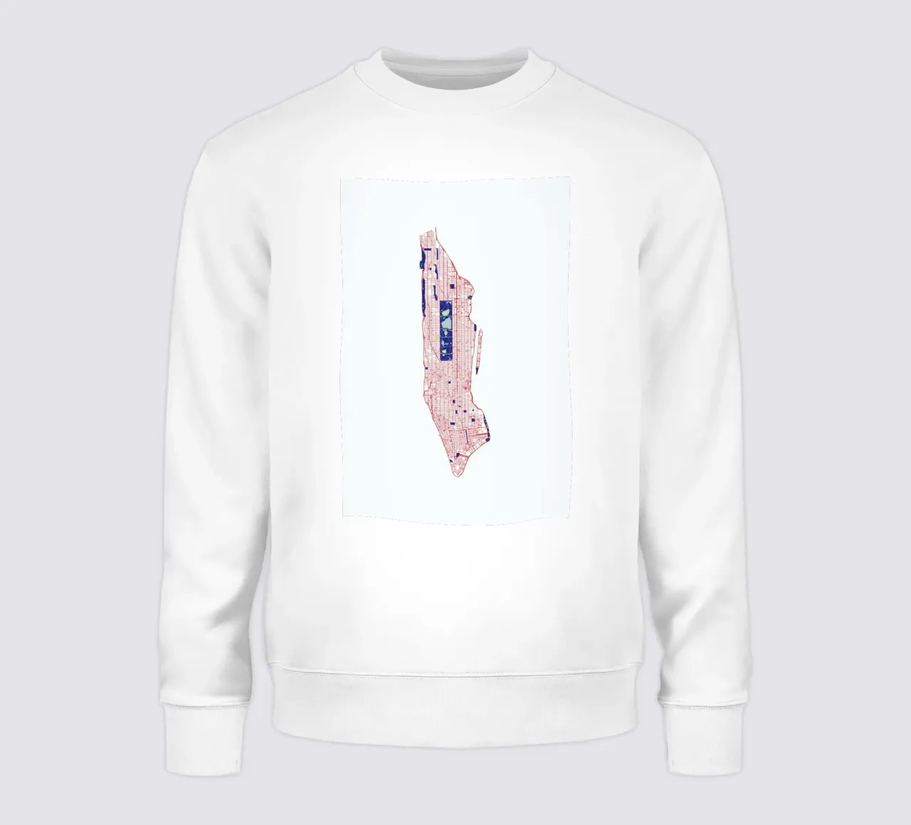 Manhattan Grid Sweatshirt von Mattygug