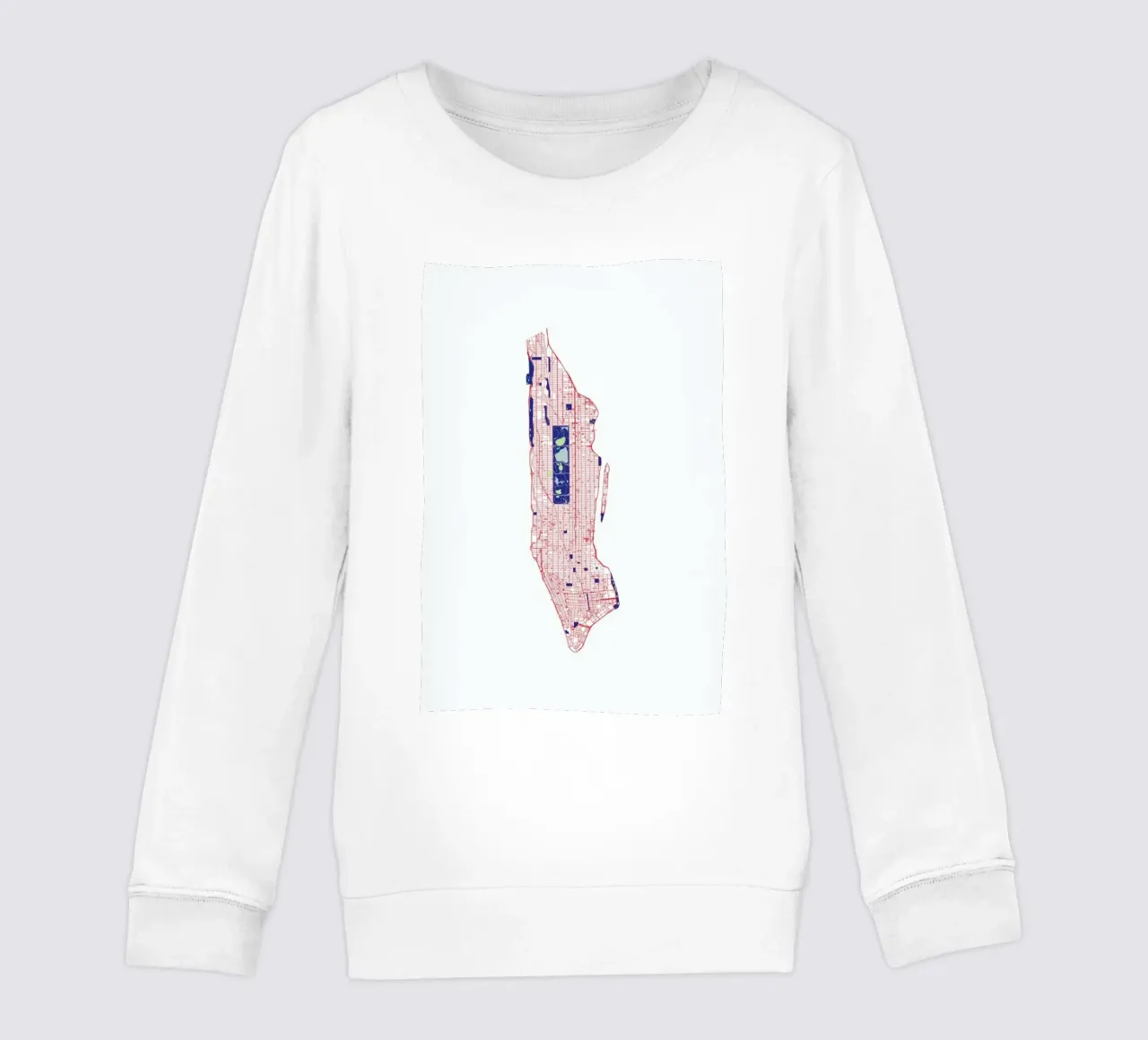 Manhattan Grid kids sweatshirt by Mattygug