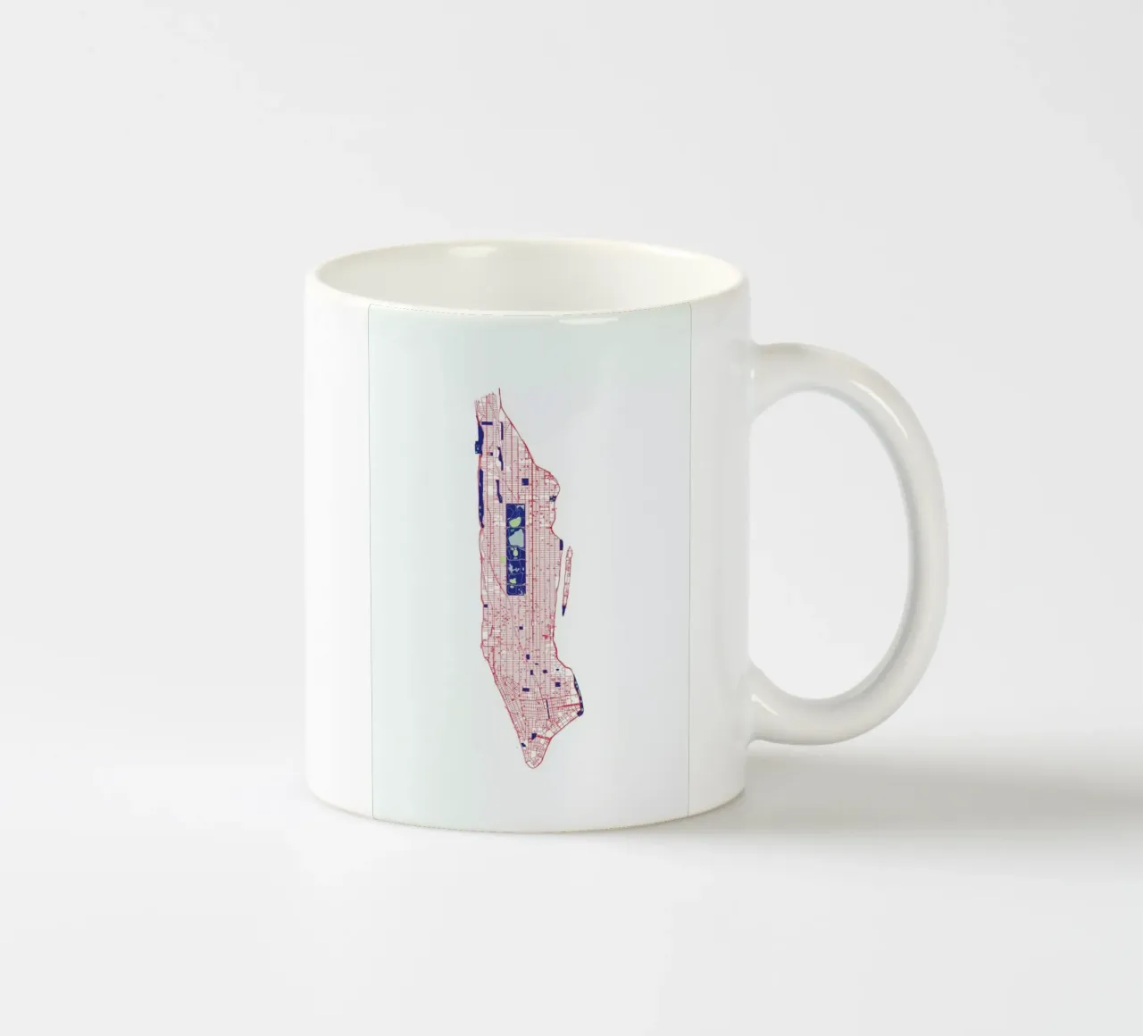 Manhattan Grid mug en céramique de Mattygug