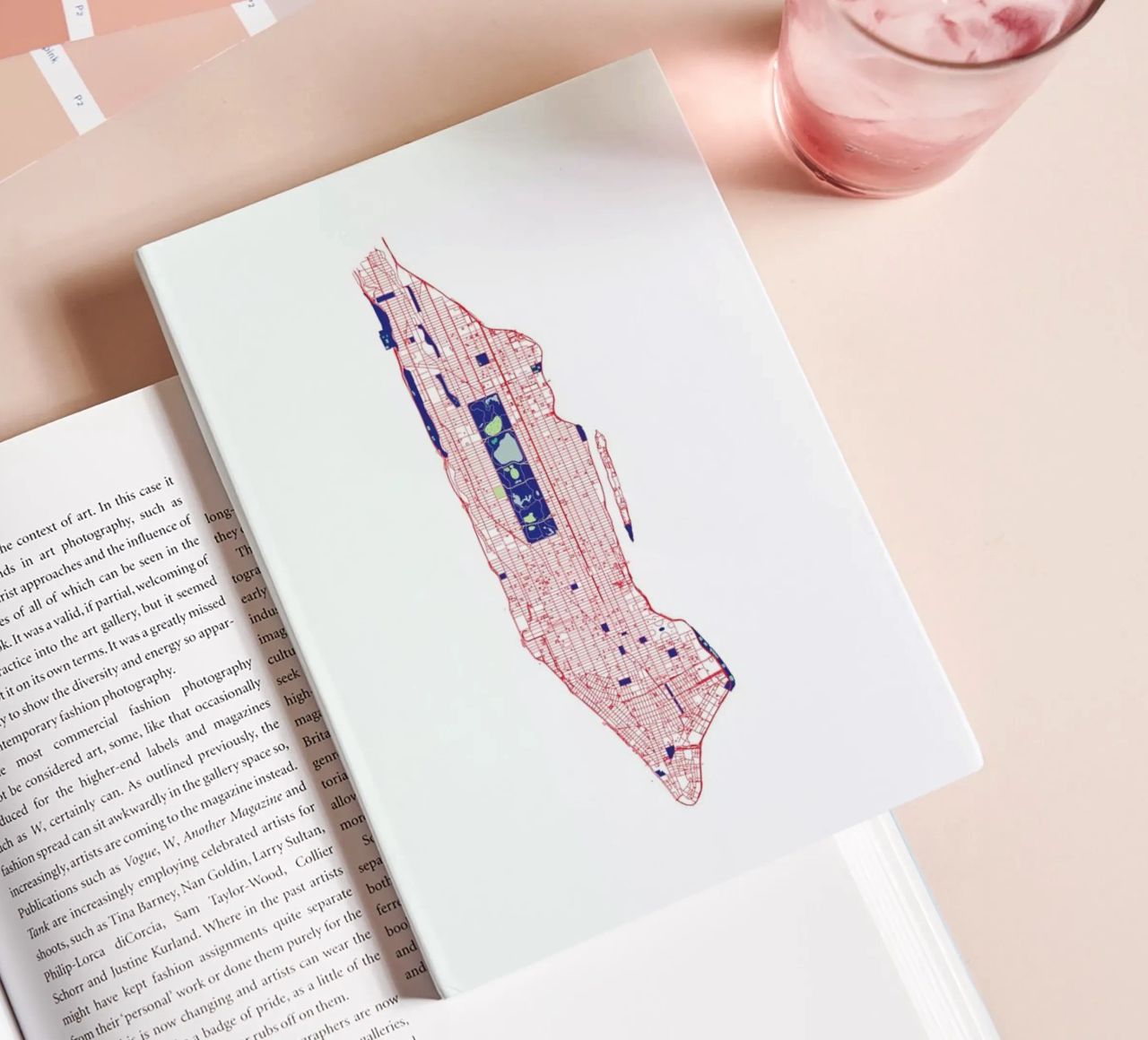 Manhattan Grid notebook by Mattygug