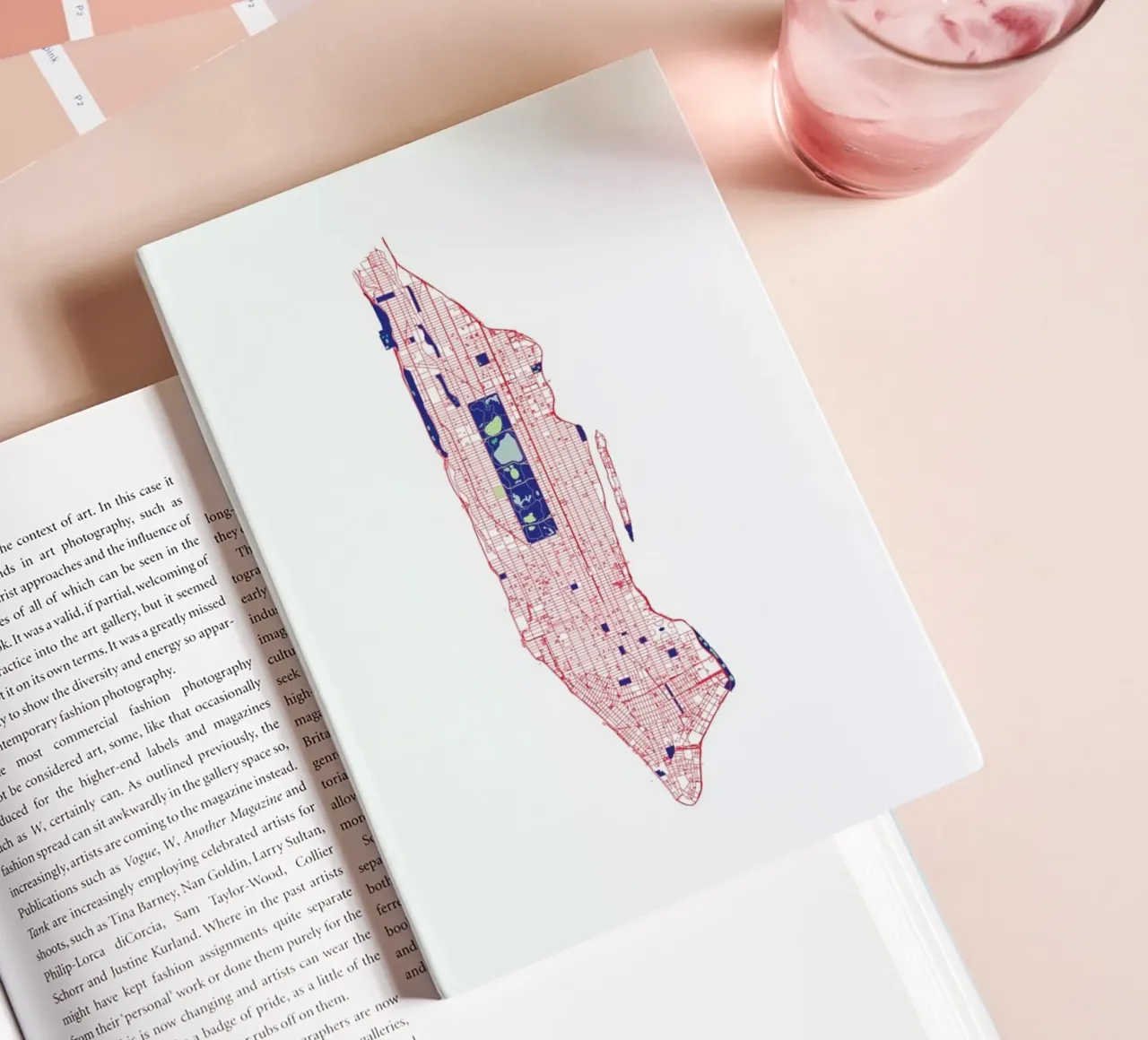 Manhattan Grid Notizbuch von Mattygug