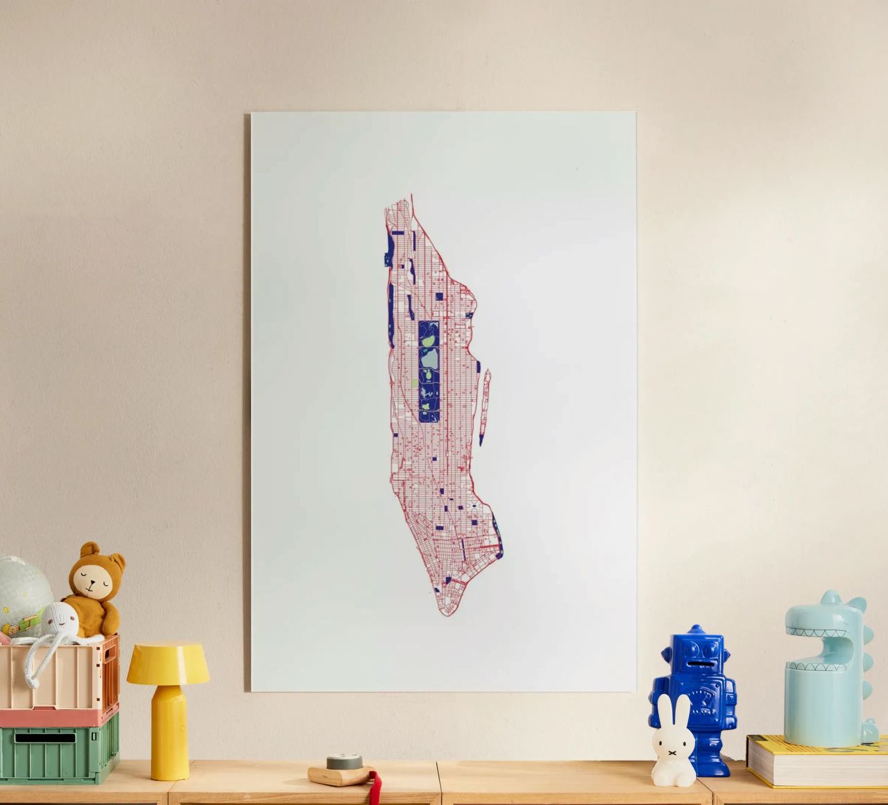 Manhattan Grid plexiglass da Mattygug