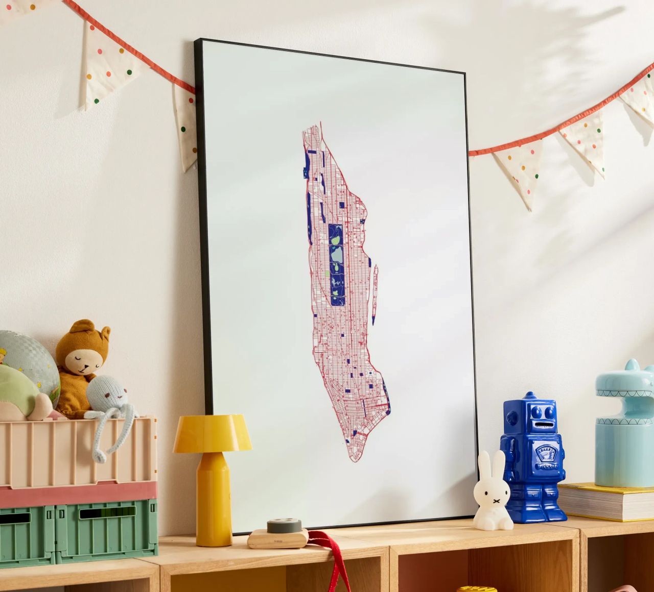 Manhattan Grid alluminio dibond da Mattygug