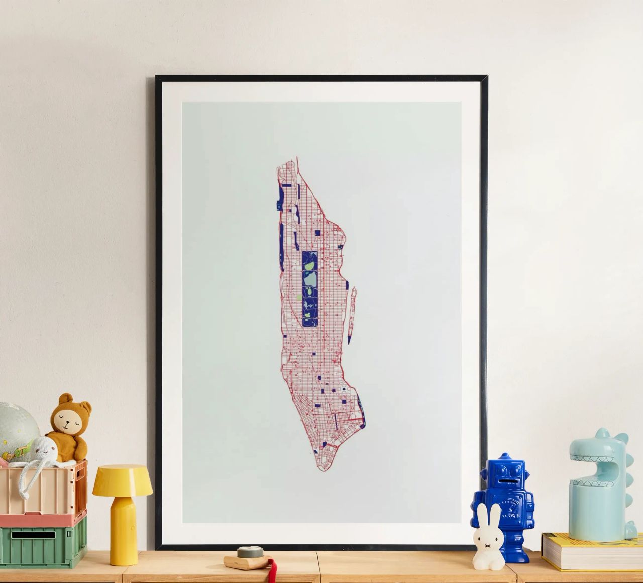 Manhattan Grid Poster von Mattygug