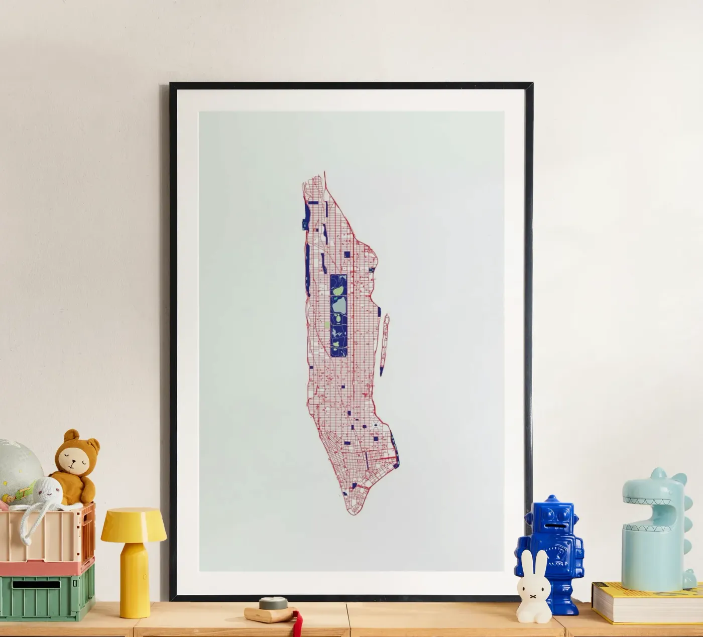 Manhattan Grid poster de Mattygug