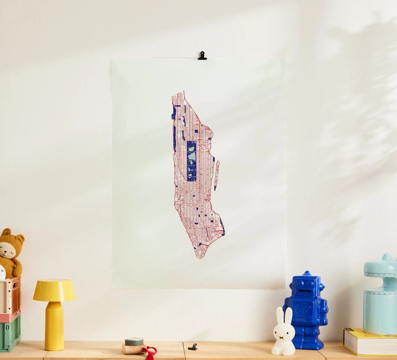 Manhattan Grid Poster von Mattygug