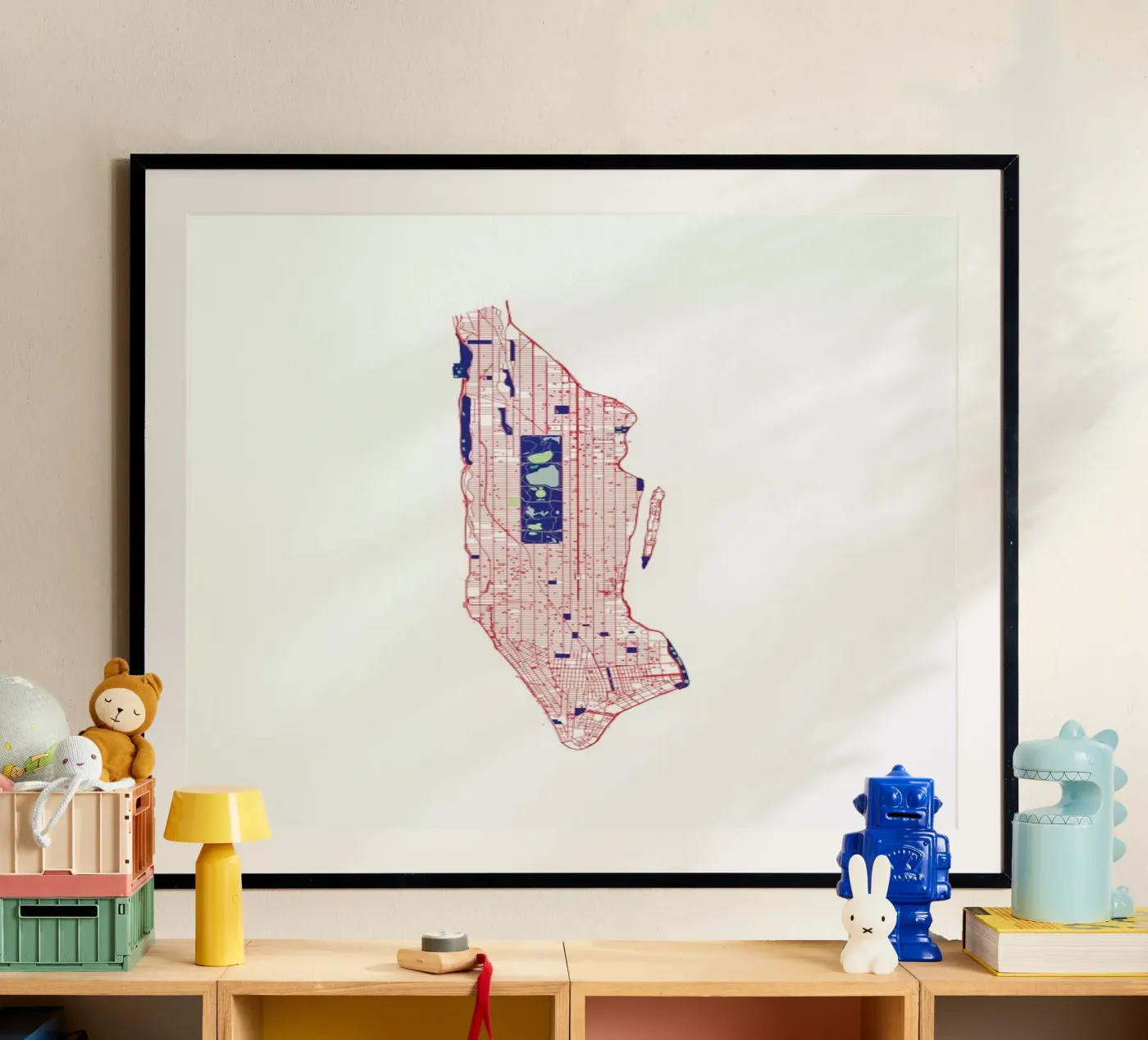 Manhattan Grid poster da Mattygug