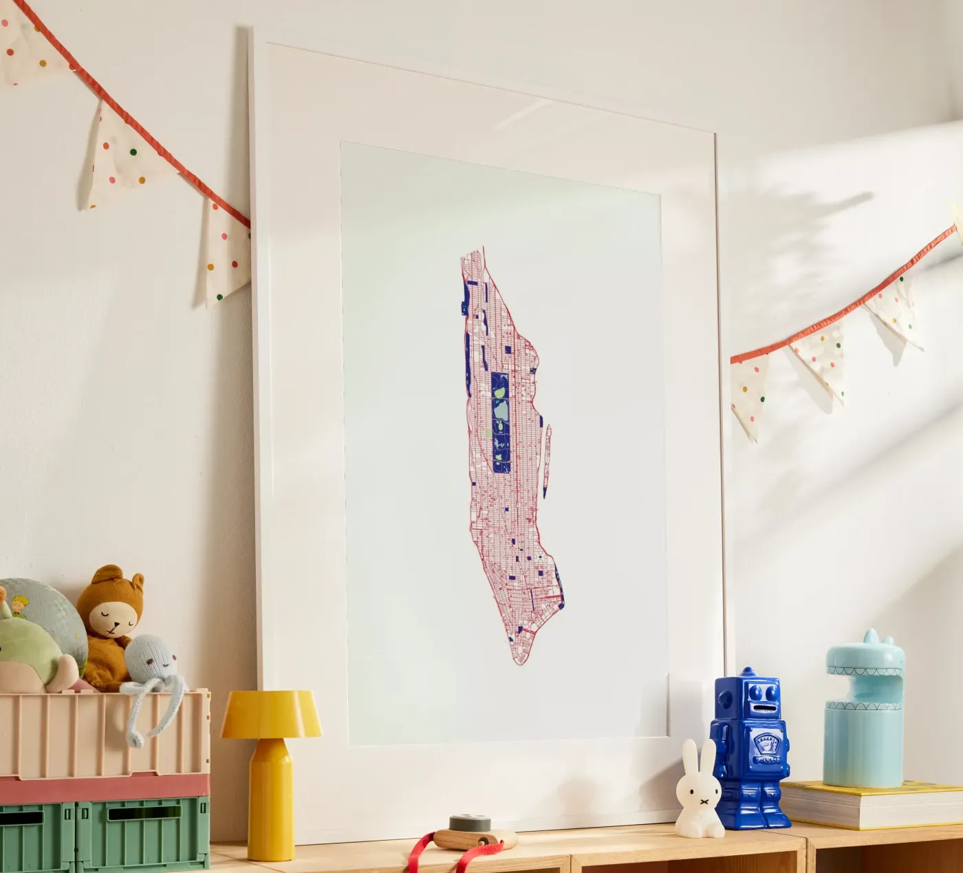 Manhattan Grid poster de Mattygug