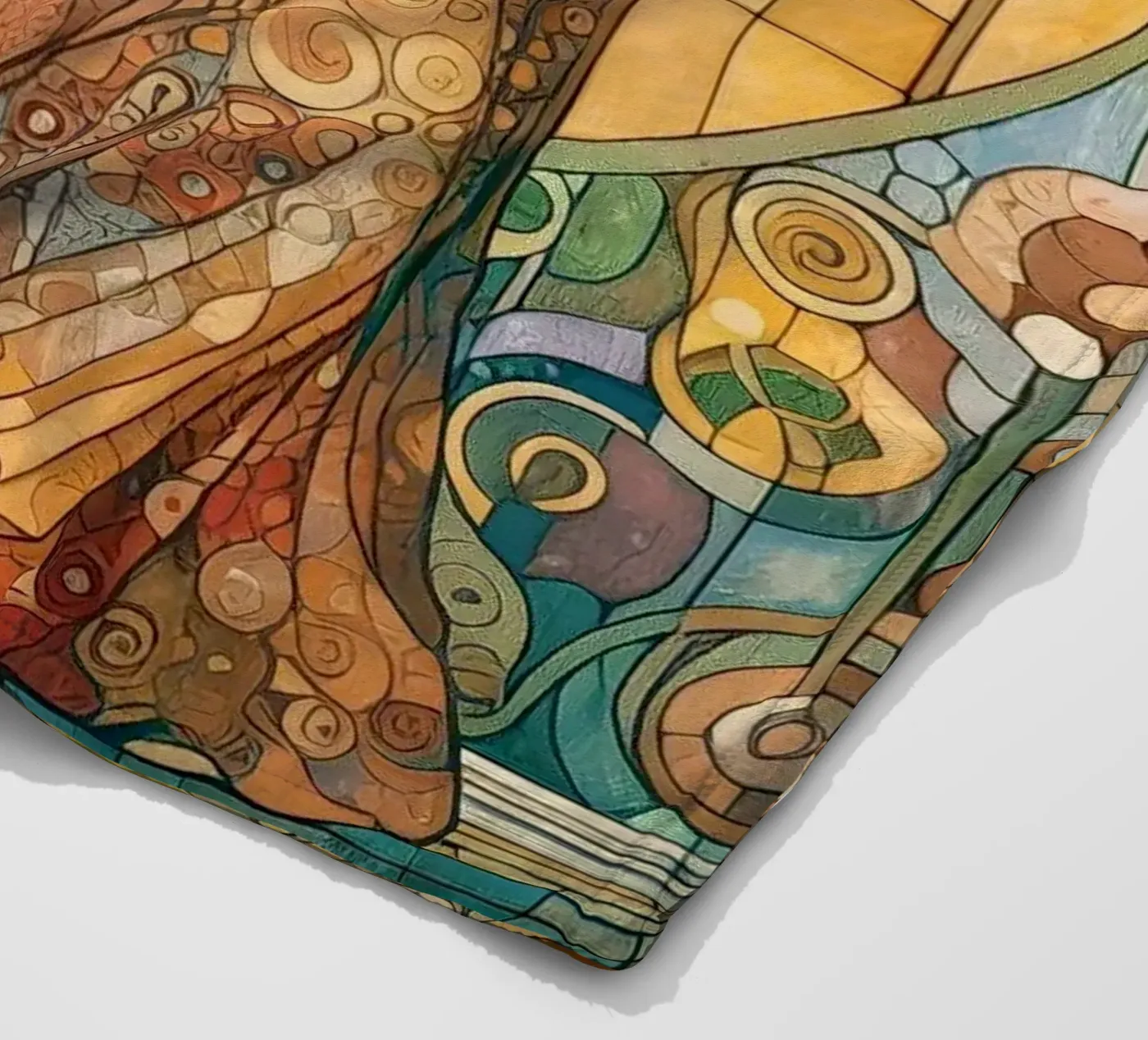 De danser fleecedeken van Art-Nouveau-Dsg