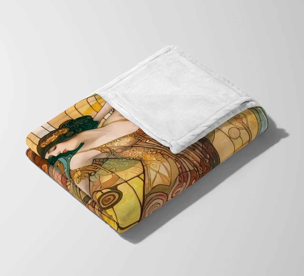 The dancer Fleecedecke von Art-Nouveau-Dsg