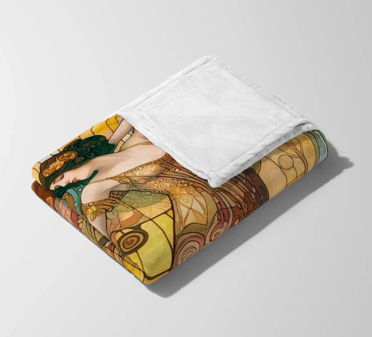 The dancer Fleecedecke von Art-Nouveau-Dsg