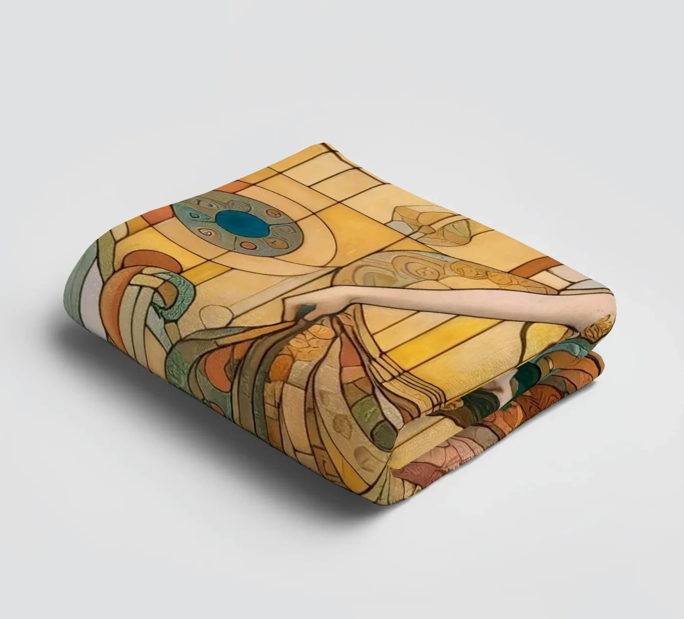 The dancer towel by Art-Nouveau-Dsg