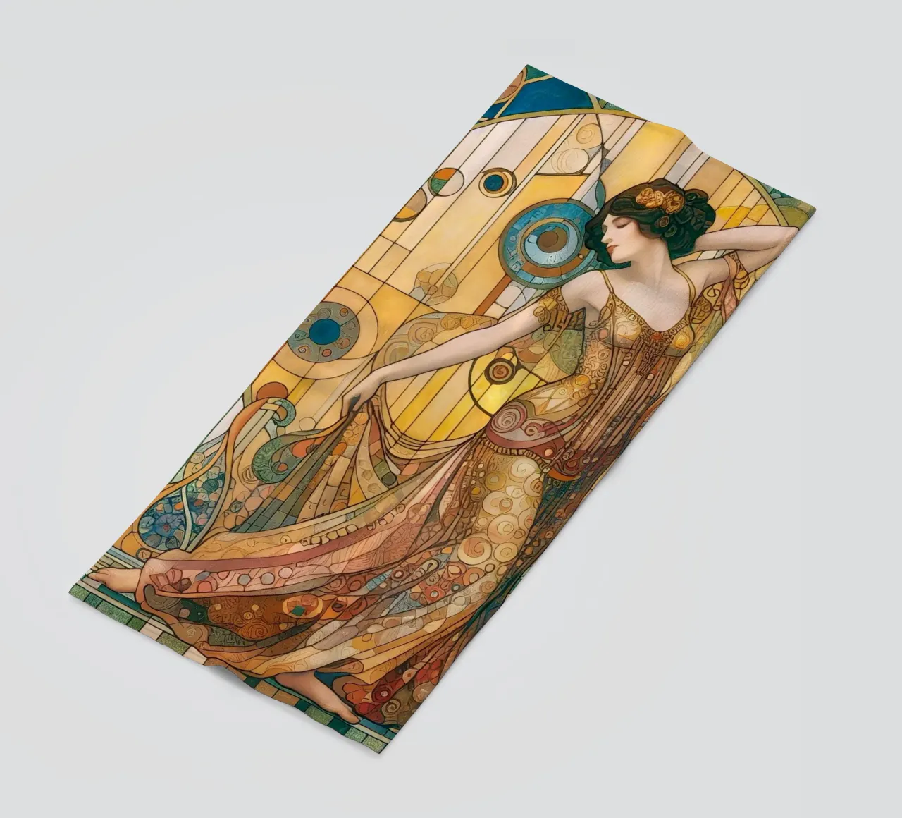 The dancer telo mare da Art-Nouveau-Dsg