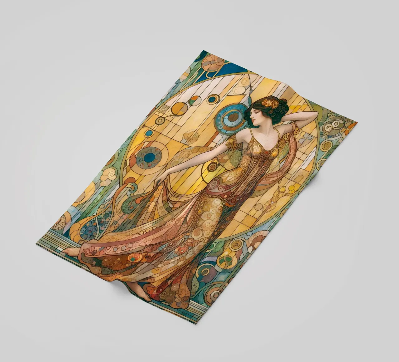 The dancer telo mare da Art-Nouveau-Dsg