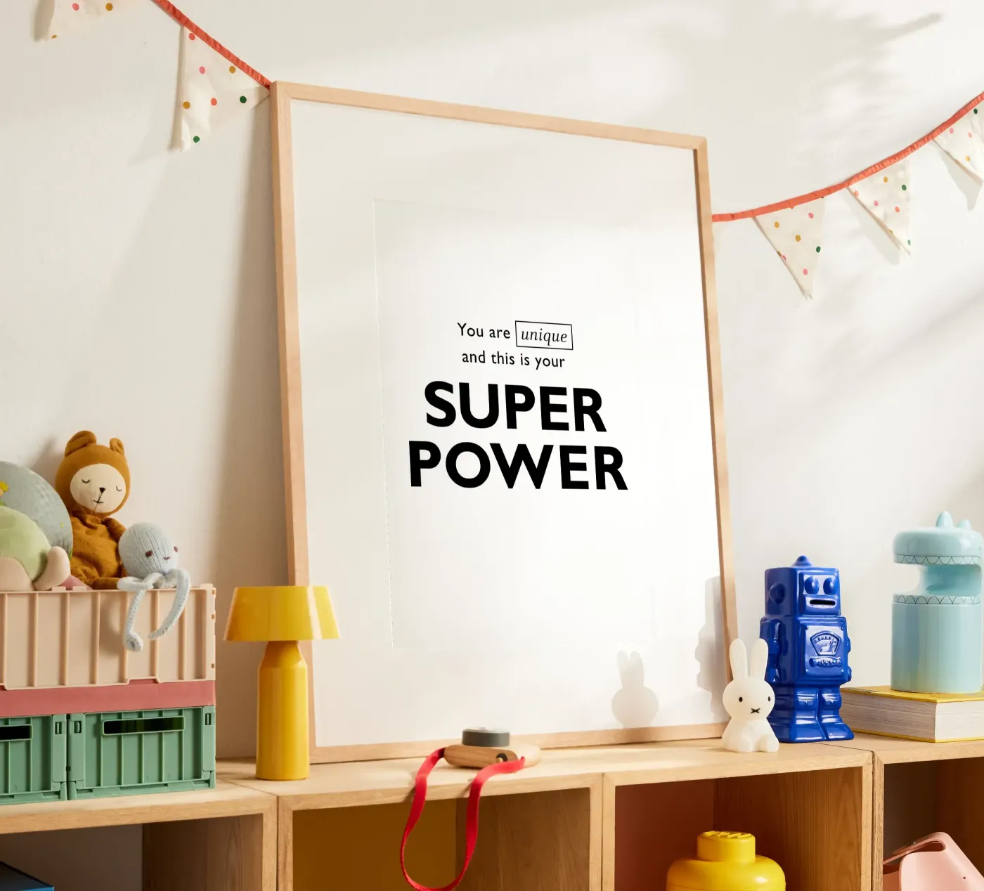 Superpower Poster von Meridian Design