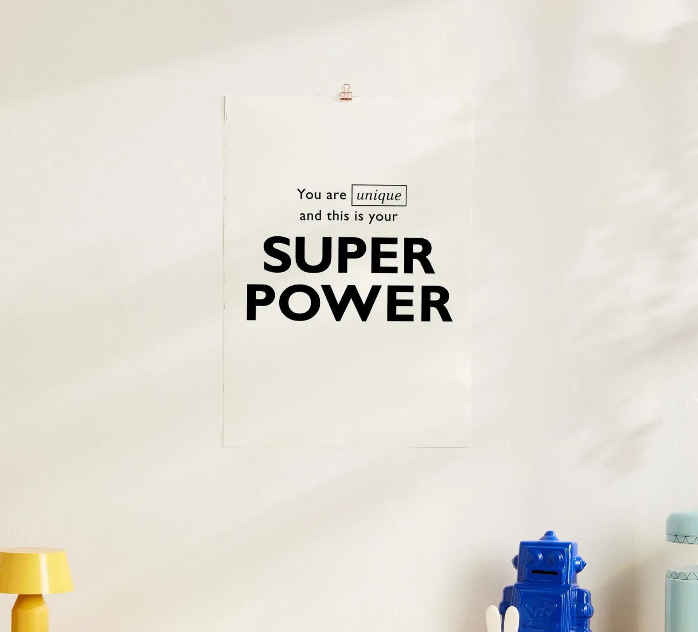 Superpower Poster von Meridian Design