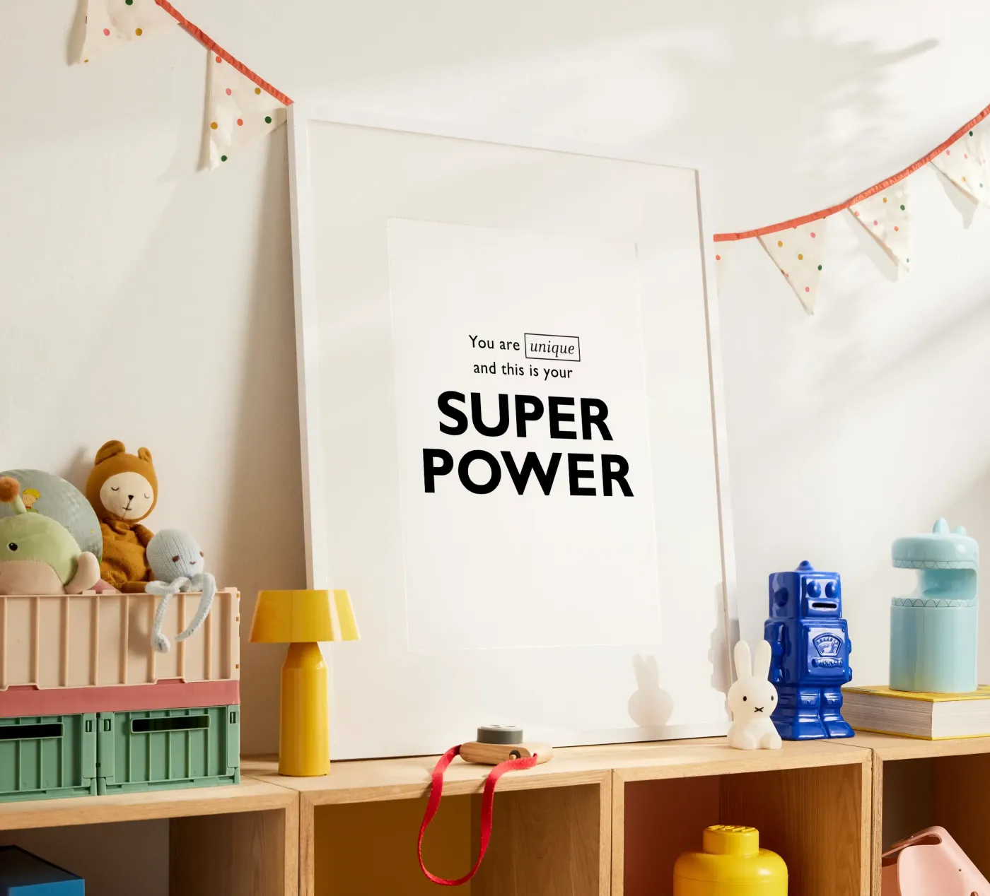 Superpower Poster von Meridian Design