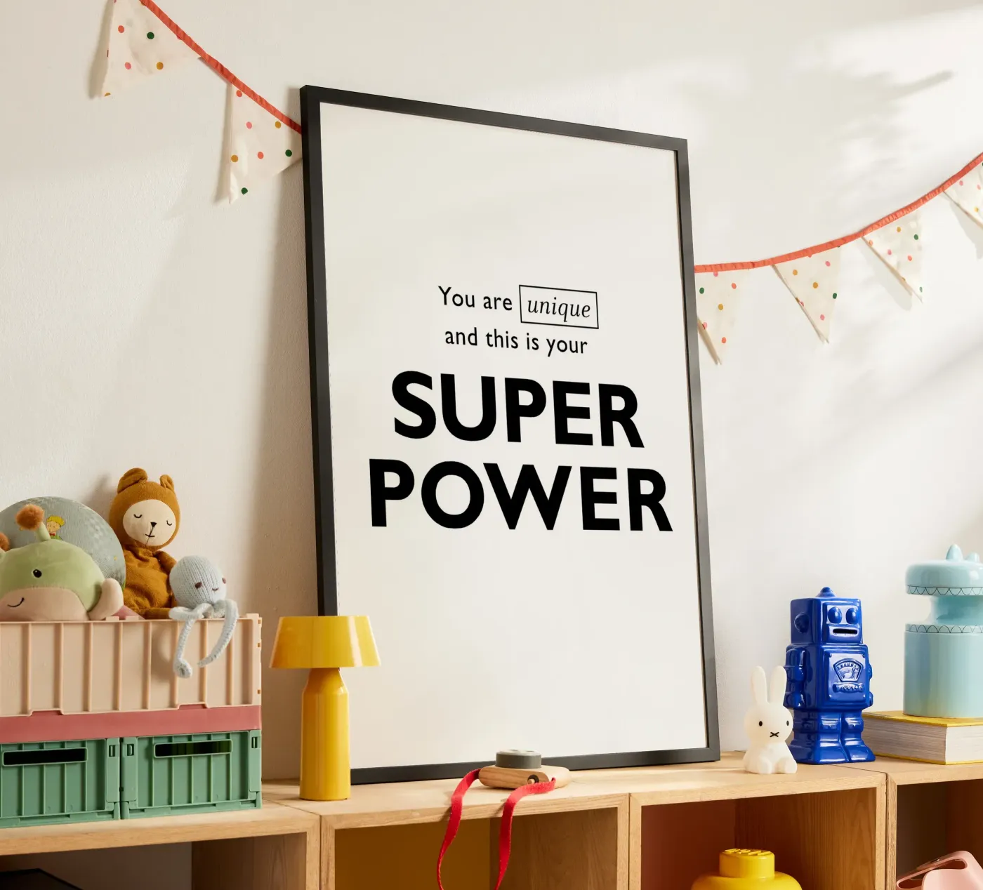 Superpower Poster von Meridian Design