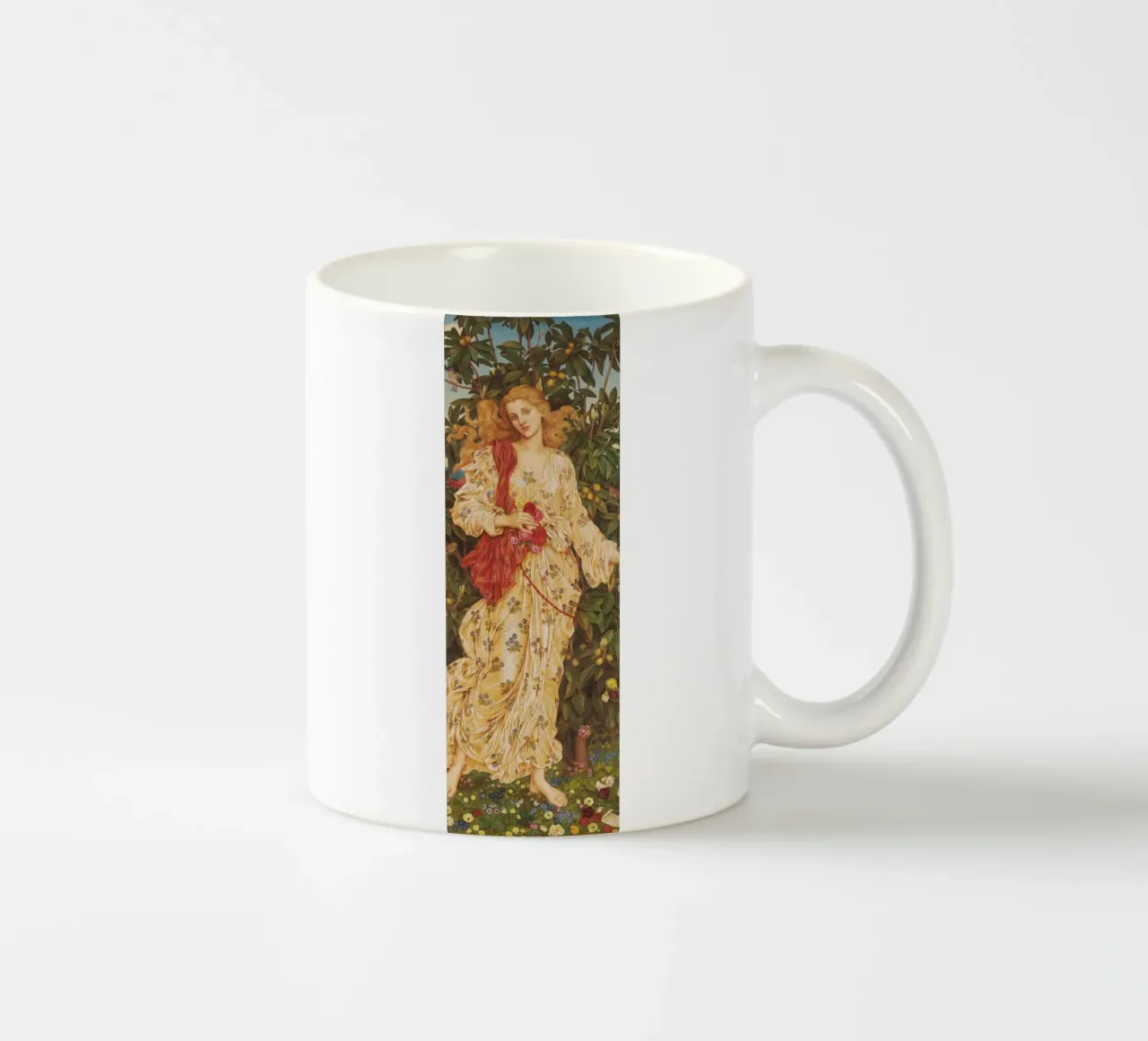 Evelyn de Morgan - Flora tazza in ceramica da Timeless Artworks