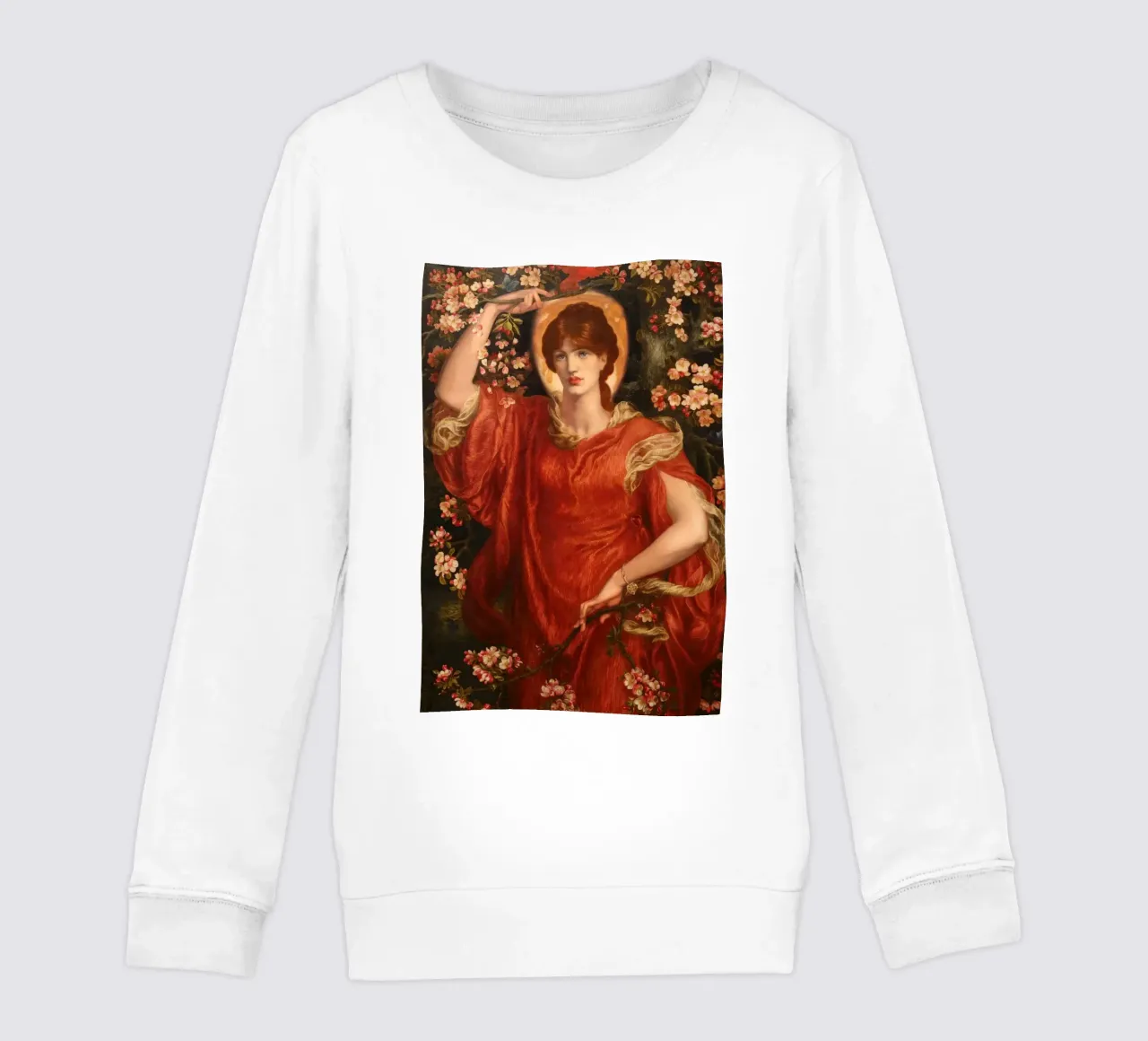 Dante Gabriel Rossetti - A vision of Fiammetta felpa bambino da Timeless Artworks