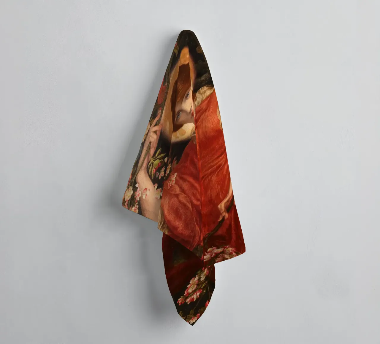 Dante Gabriel Rossetti - A vision of Fiammetta asciugamano da bagno da Timeless Artworks