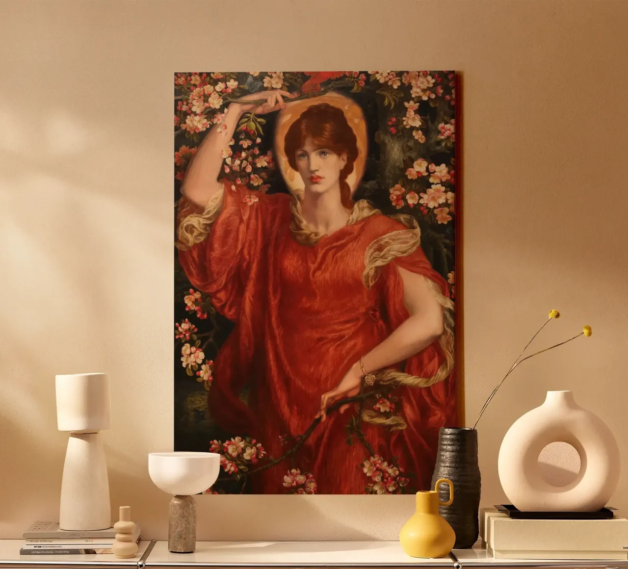 Dante Gabriel Rossetti - A vision of Fiammetta tela da Timeless Artworks