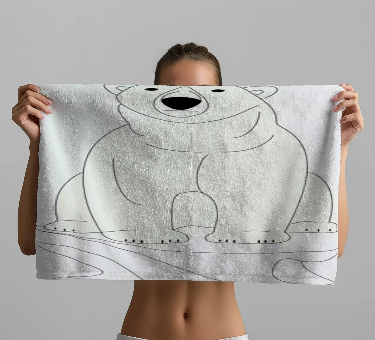 Isbjørn towel by Swen Swensøn
